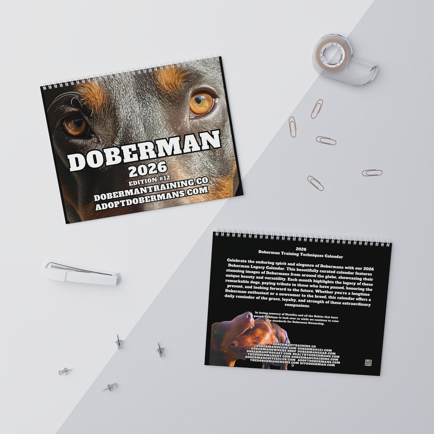 Edition 12 2026 Doberman Calendars