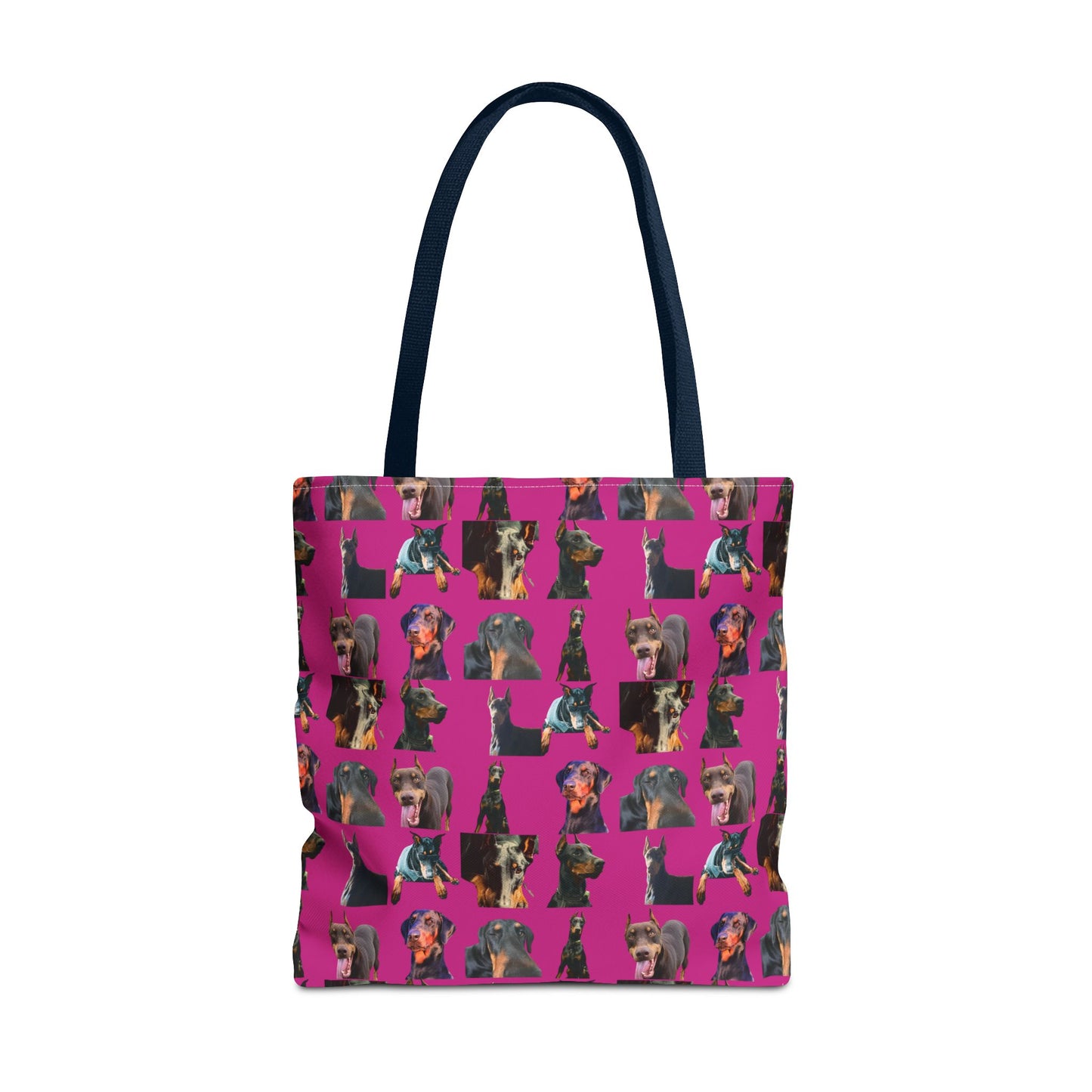Edition 3 Doberman Model Pattern Pink Tote Bag