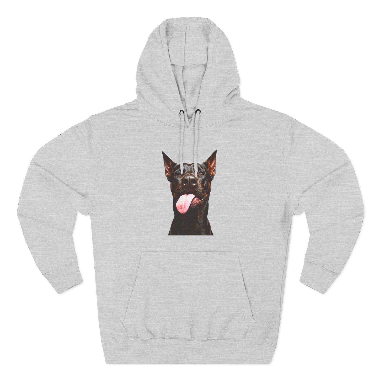 Tongue 1 Three-Panel Fleece Hoodie
