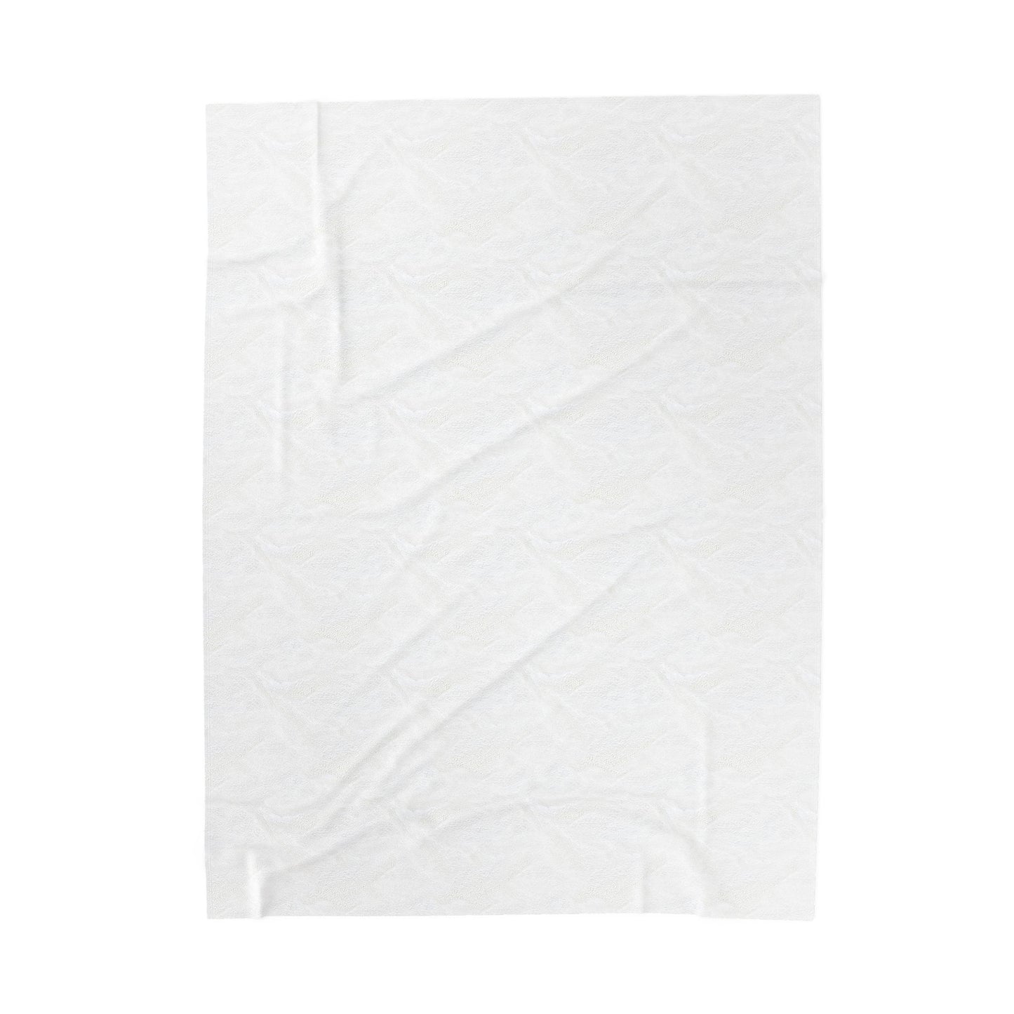 Orange AOP Velveteen Plush Blanket