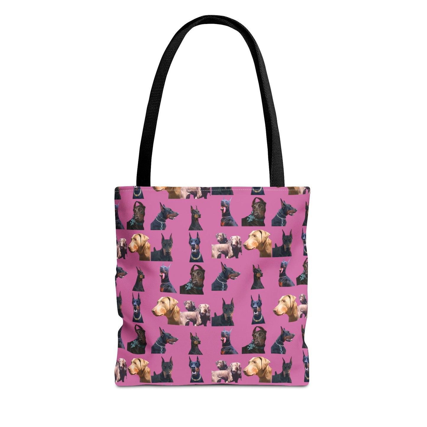 Edition 8 Doberman Model Pattern Light Pink Tote Bag
