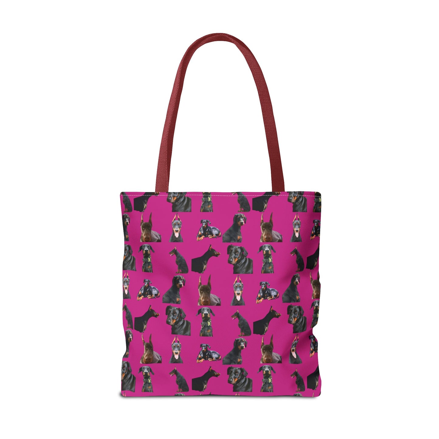 Edition 6 Doberman Model Pattern Pink Tote Bag