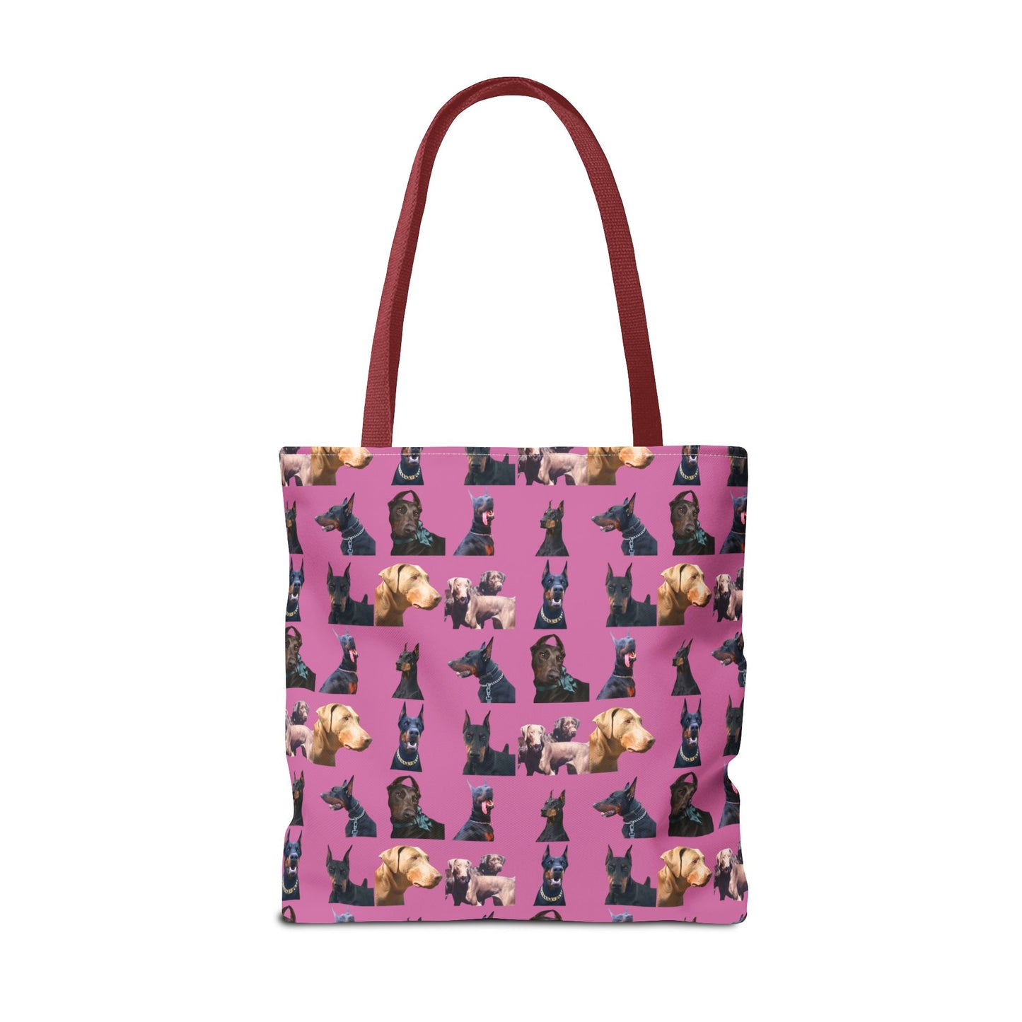 Edition 8 Doberman Model Pattern Light Pink Tote Bag