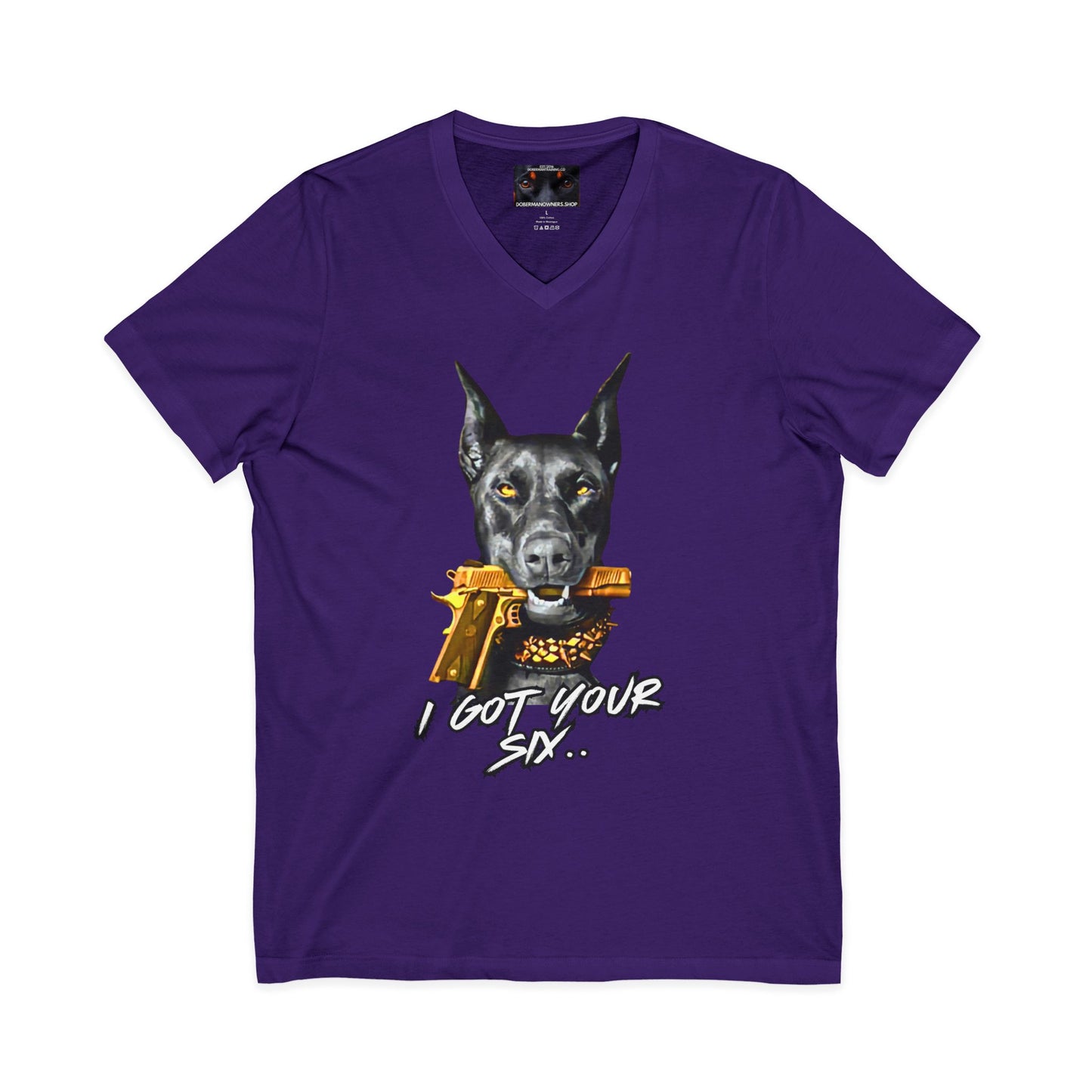 I got you six 4 Private Label Unisex Jersey Short Sleeve V-Neck Tee