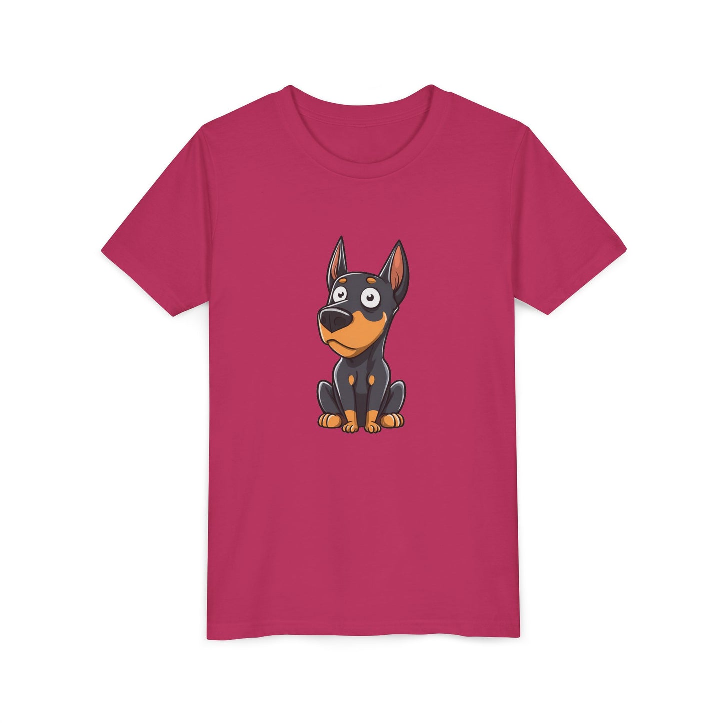 Doberman Puppy 2 Youth Tee