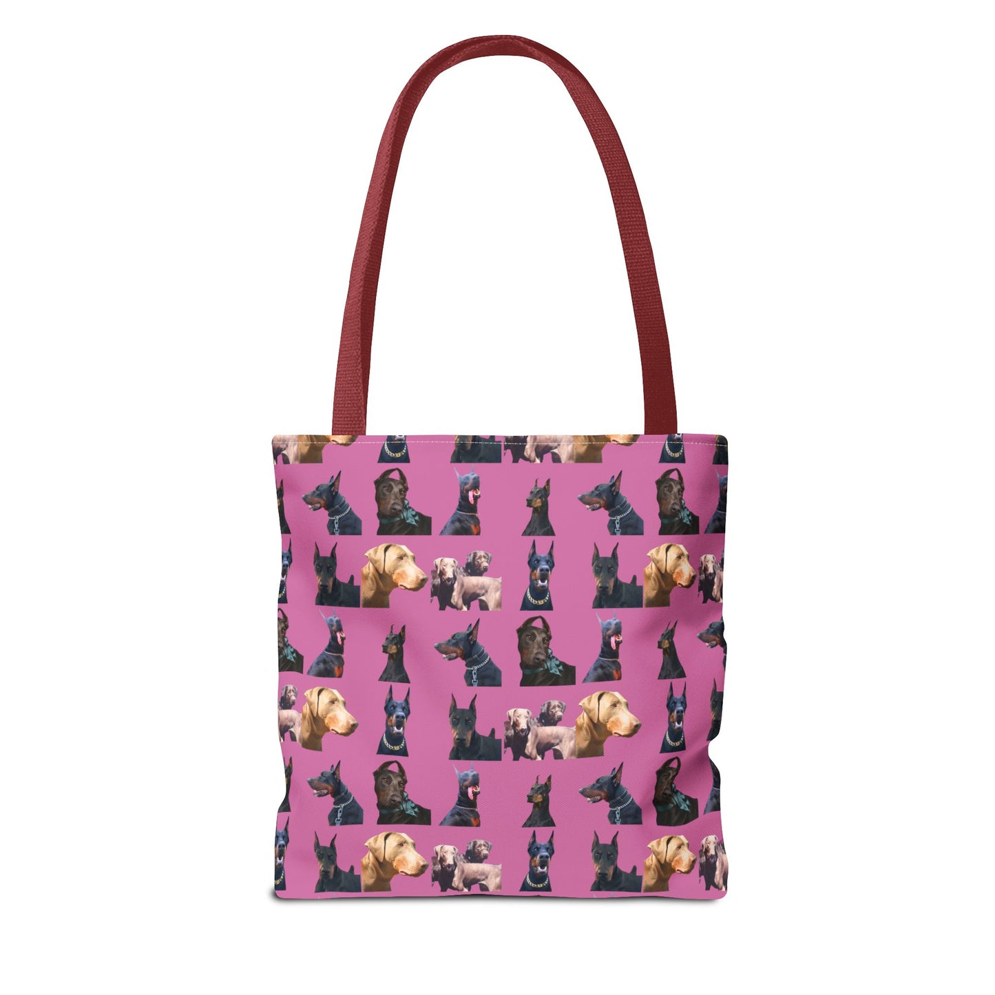Edition 8 Doberman Model Pattern Light Pink Tote Bag