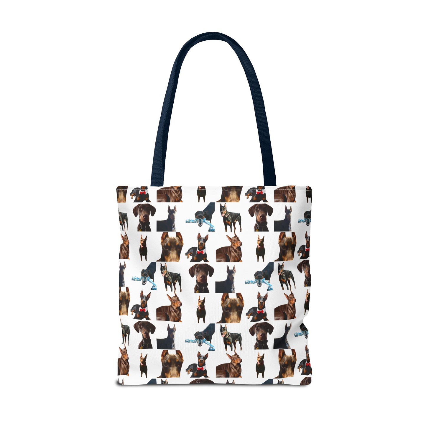 Edition 1 Doberman Model Pattern White Tote Bag