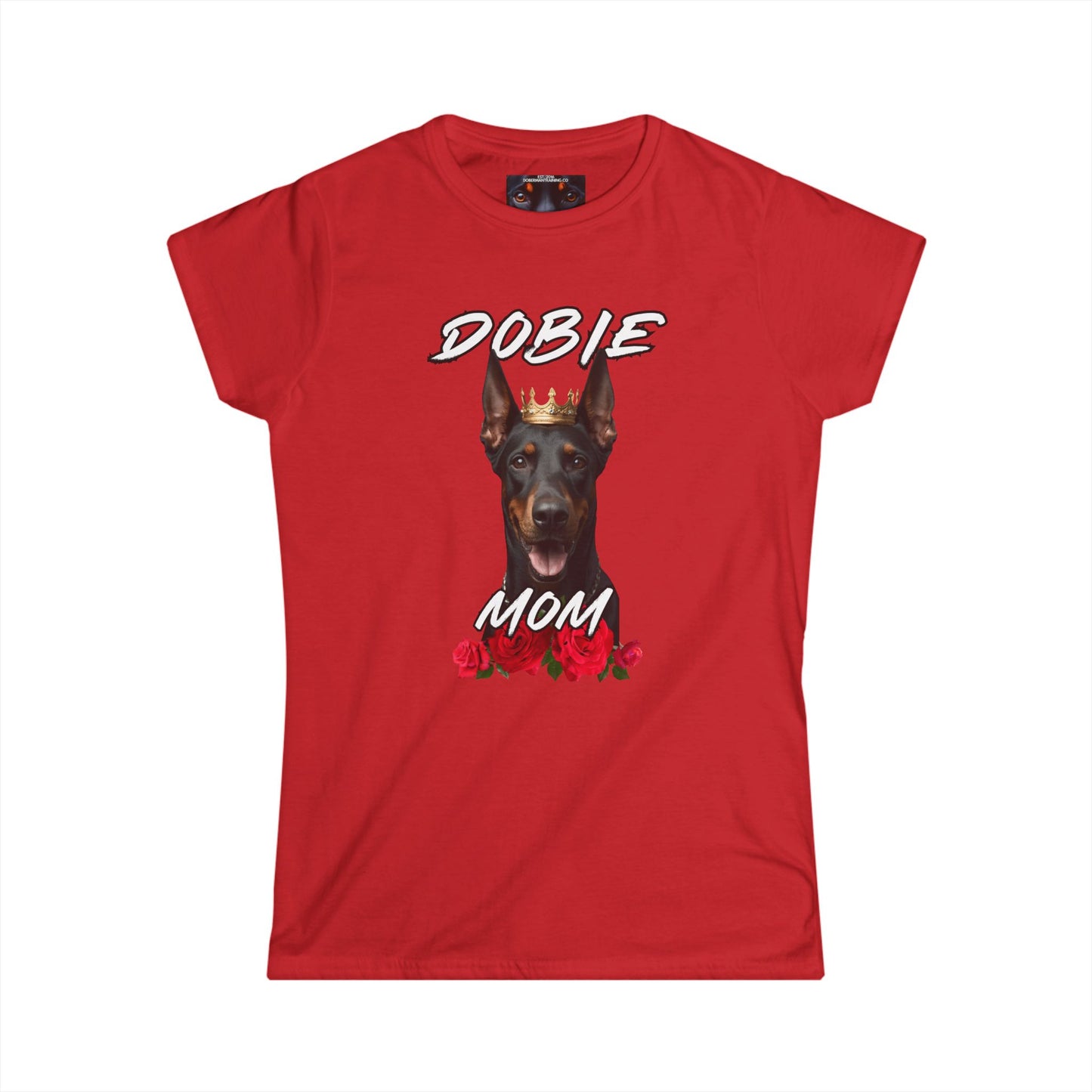 Dobie Mom 1.2 Women's Softstyle Tee