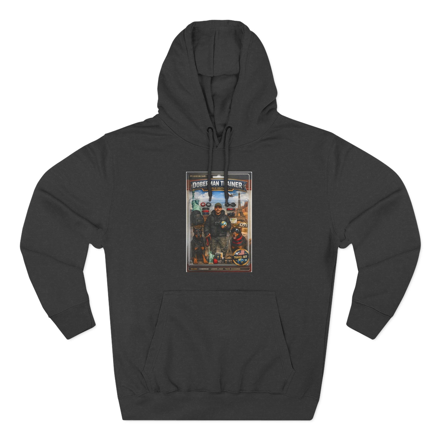 Custom Three-Panel Fleece Hoodie