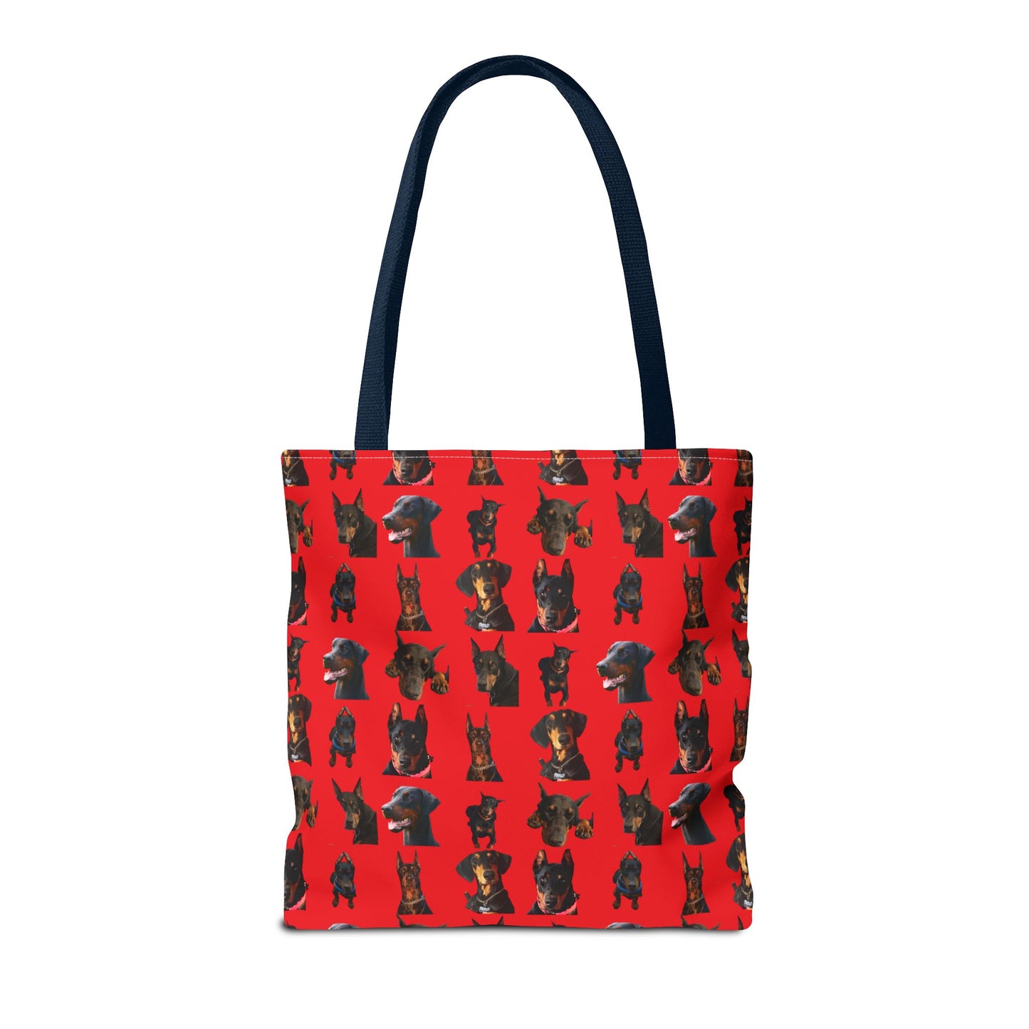 Edition 2 Doberman Model Pattern Red Tote Bag