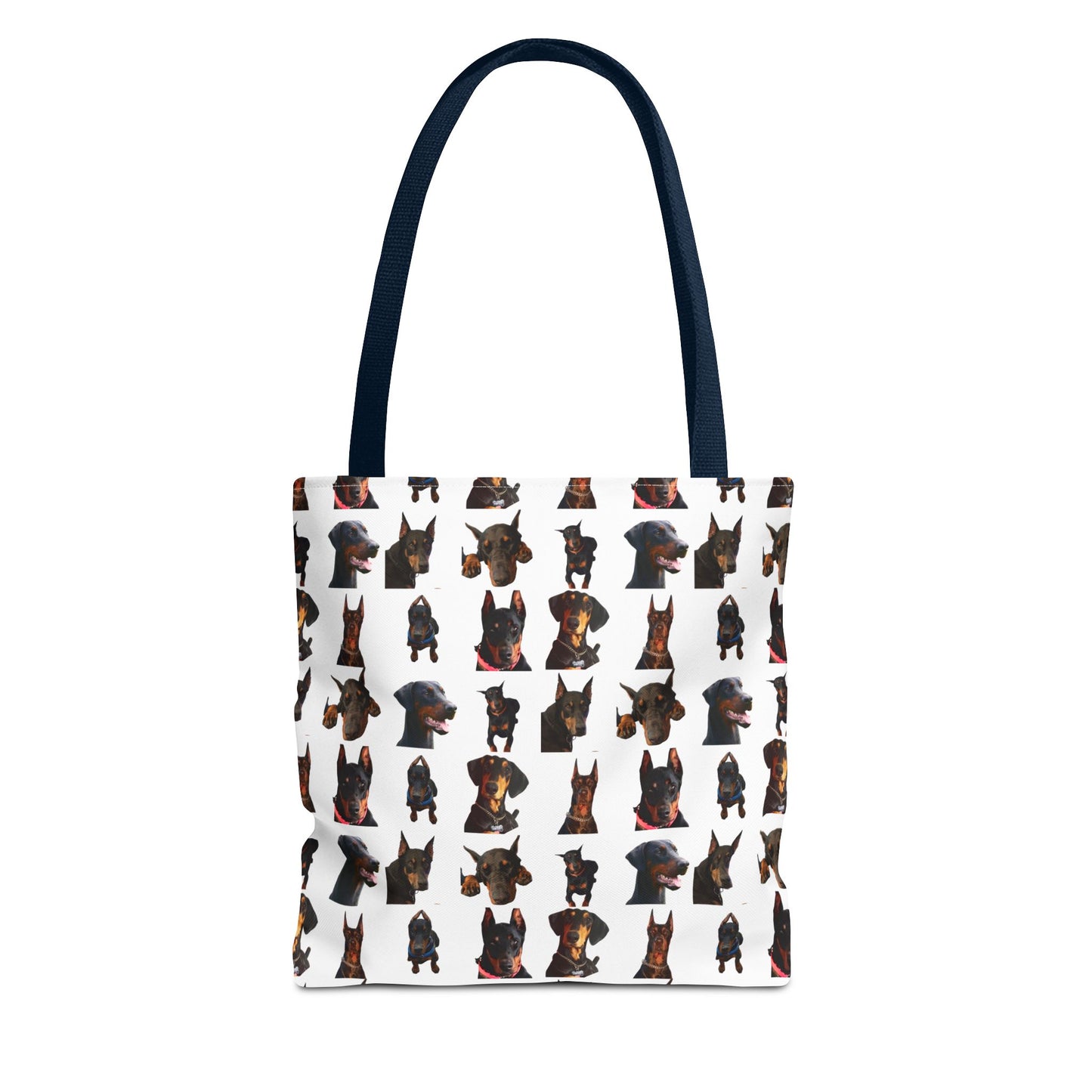 Edition 2 Doberman Model Pattern White Tote Bag