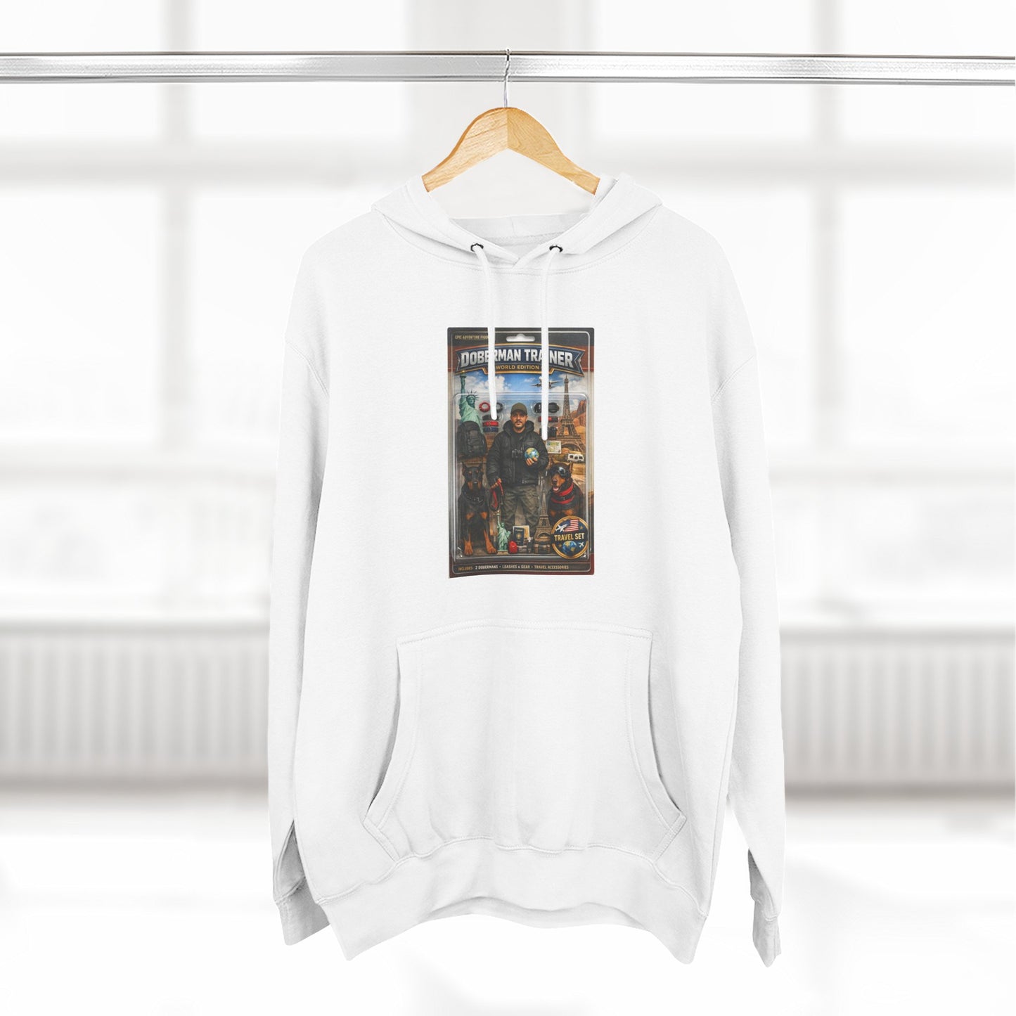 Custom Three-Panel Fleece Hoodie