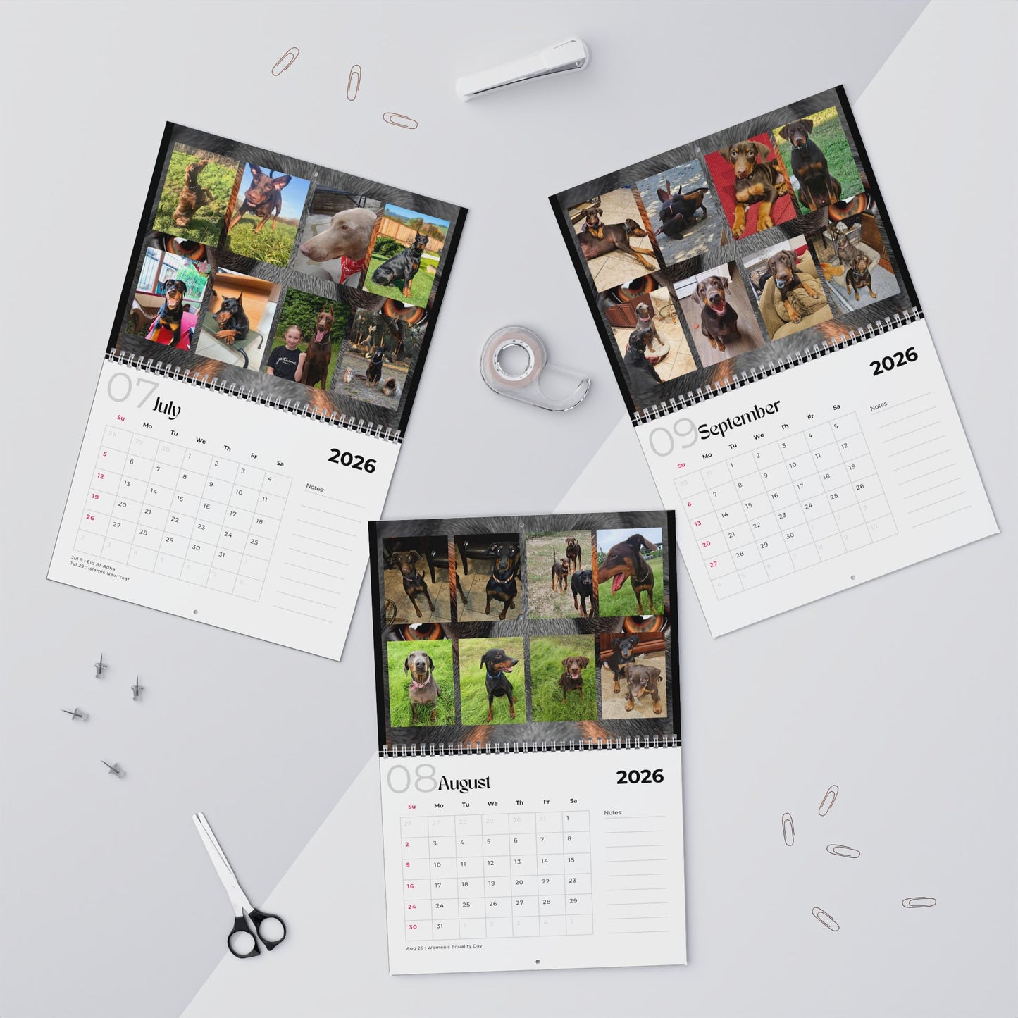 Edition 32 2026 Doberman Calendars