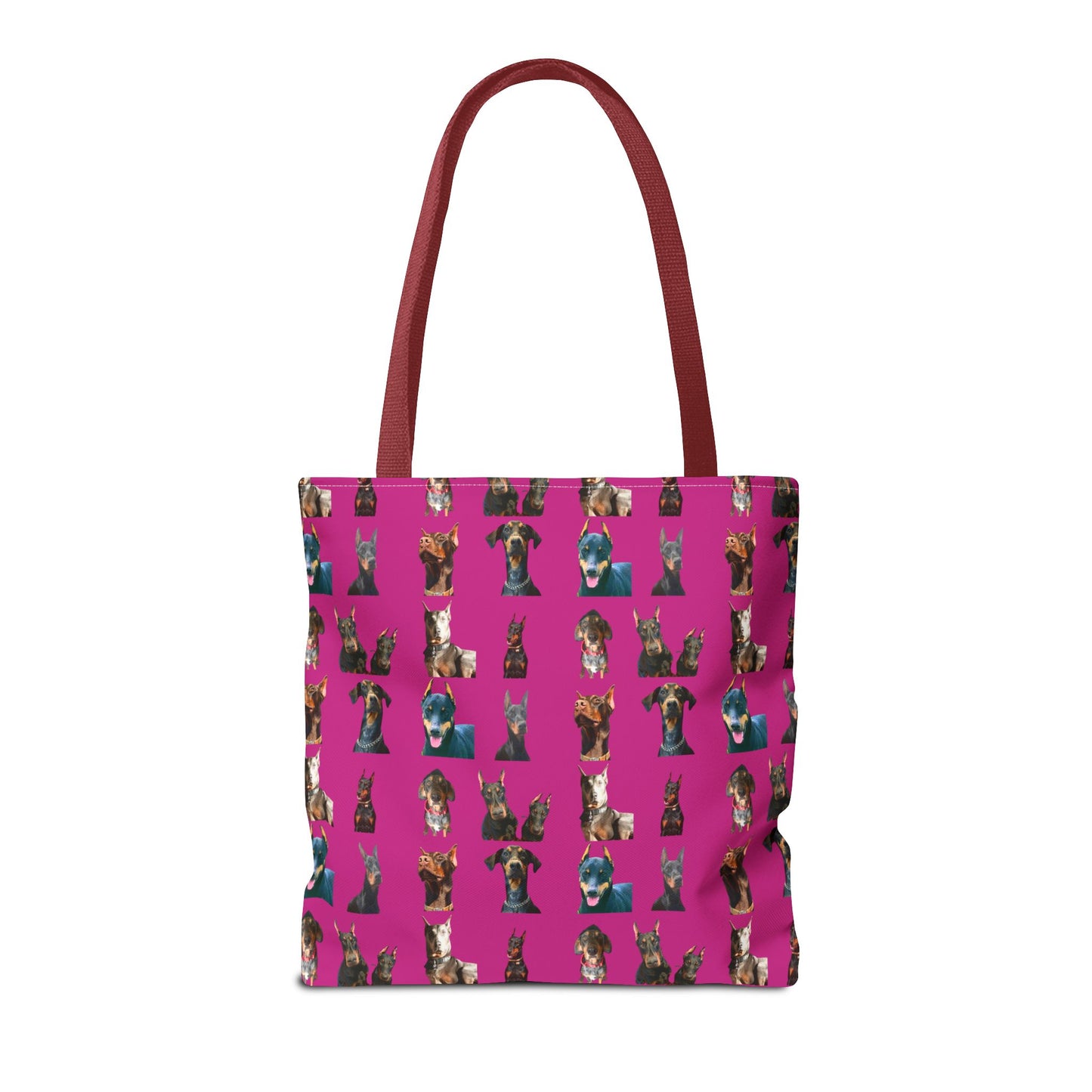 Edition 4 Doberman Model Pattern Pink Tote Bag