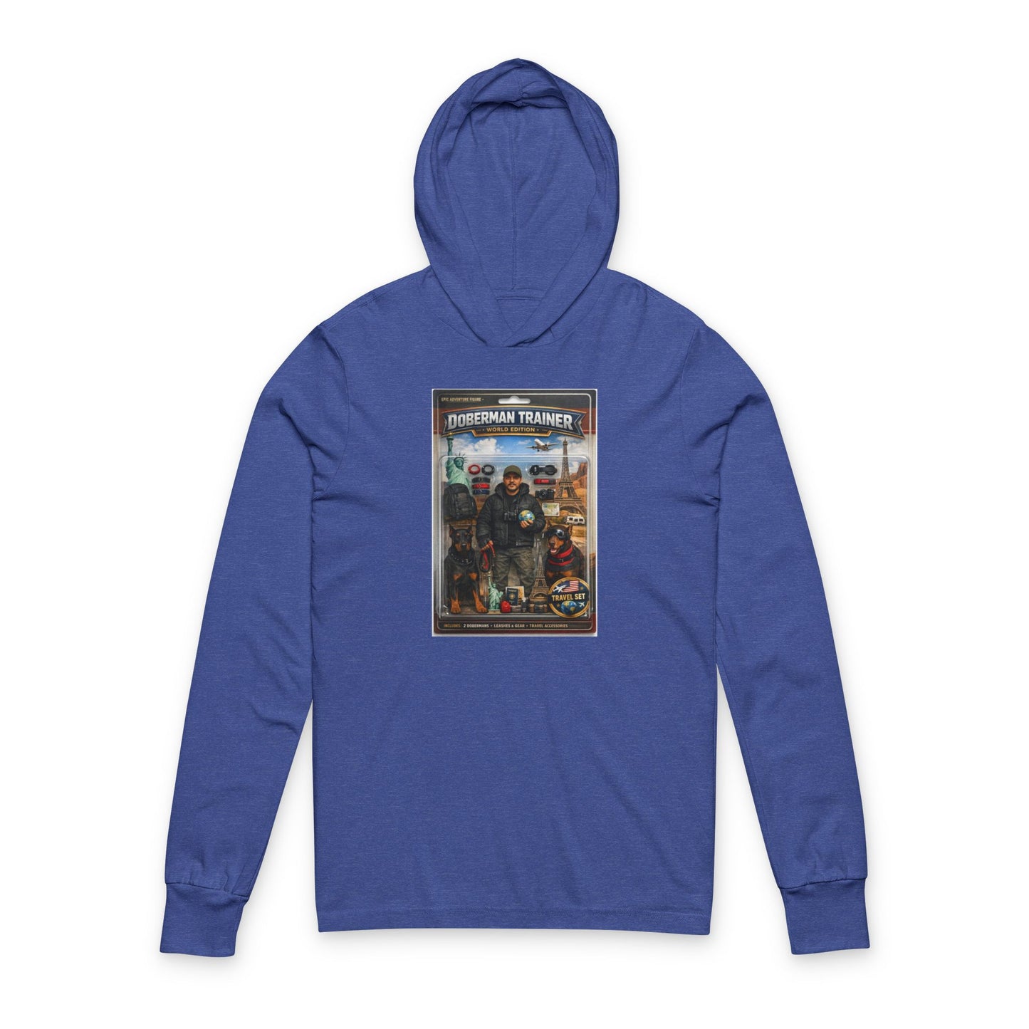 Custom Hooded Long Sleeve Tee