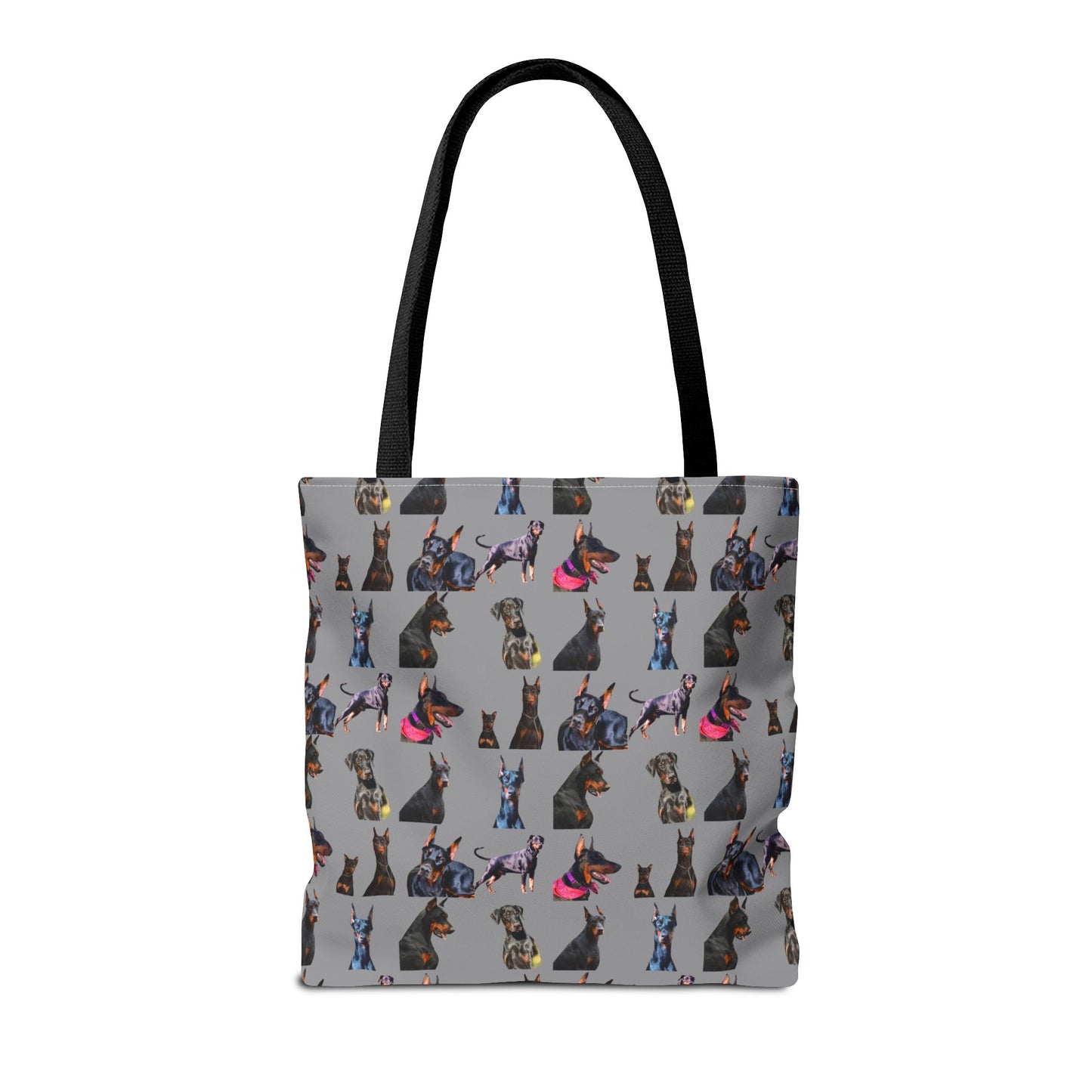 Edition 7 Doberman Model Pattern Gray Tote Bag