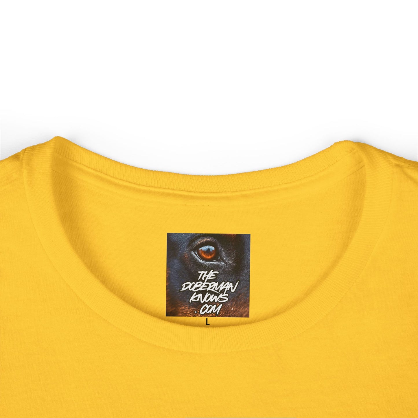 Doberman effect 2 Women's Softstyle Tee