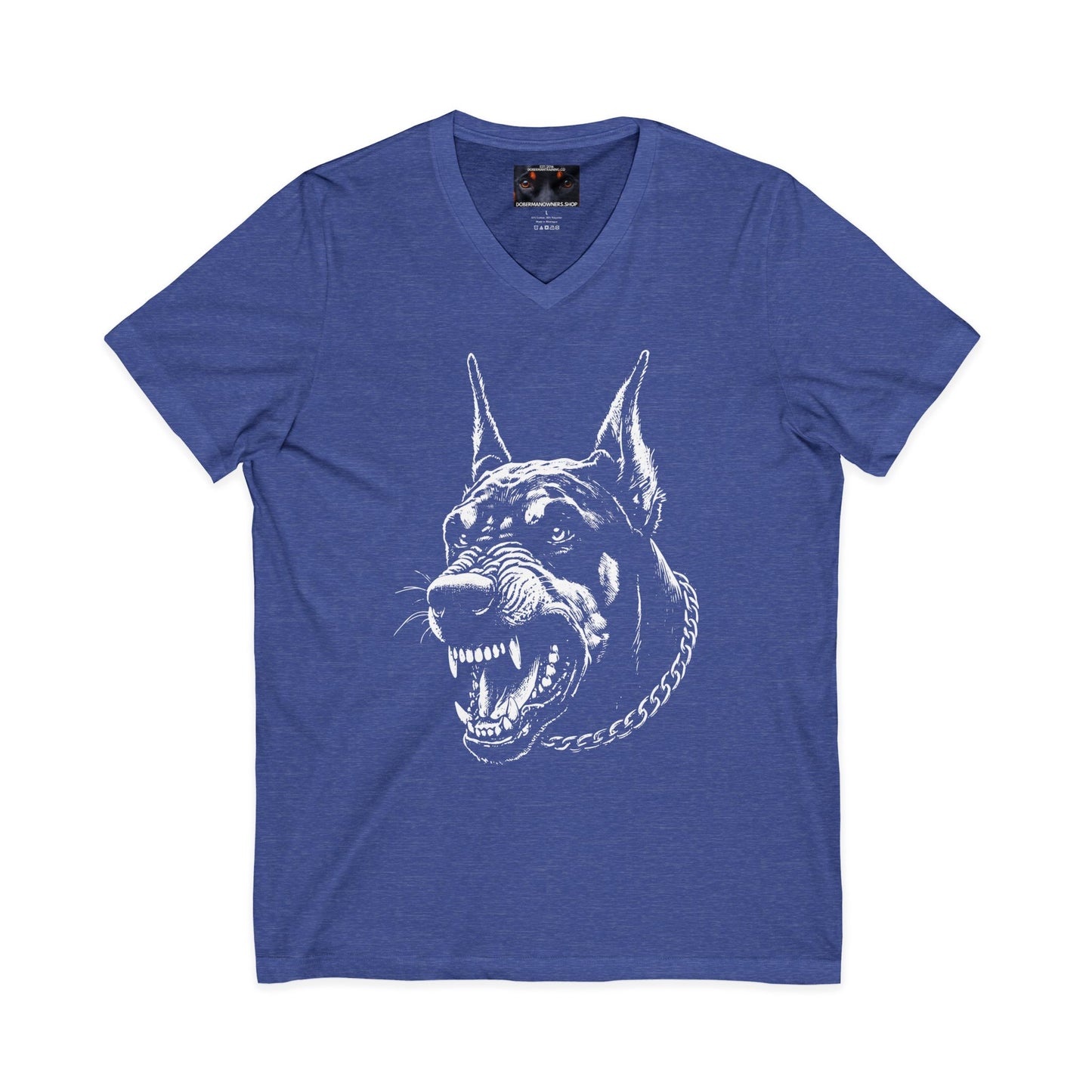 Protect 1 Private Label Unisex Jersey Short Sleeve V-Neck Tee