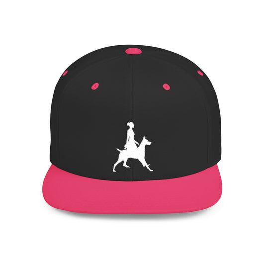 Queen 2 Embroidered Flat Bill Snapback