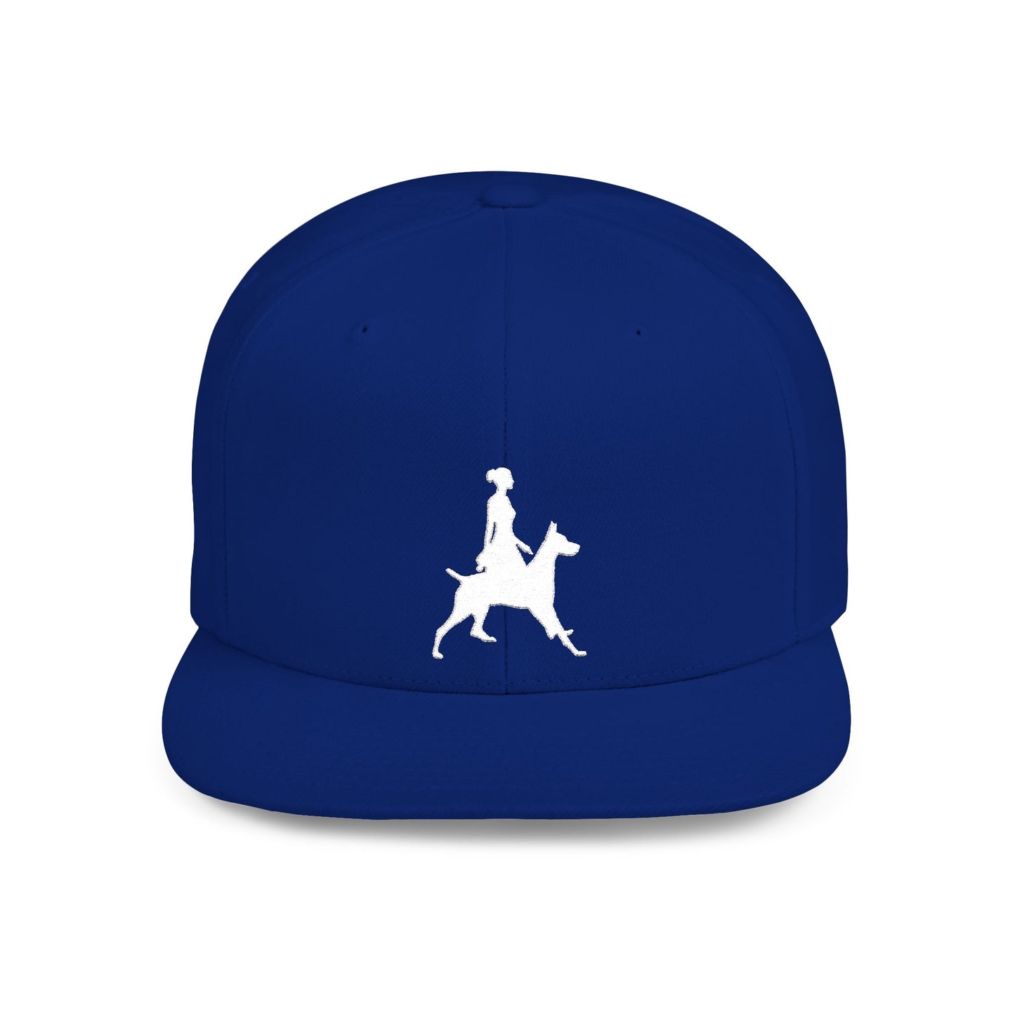 Queen 2 Embroidered Flat Bill Snapback