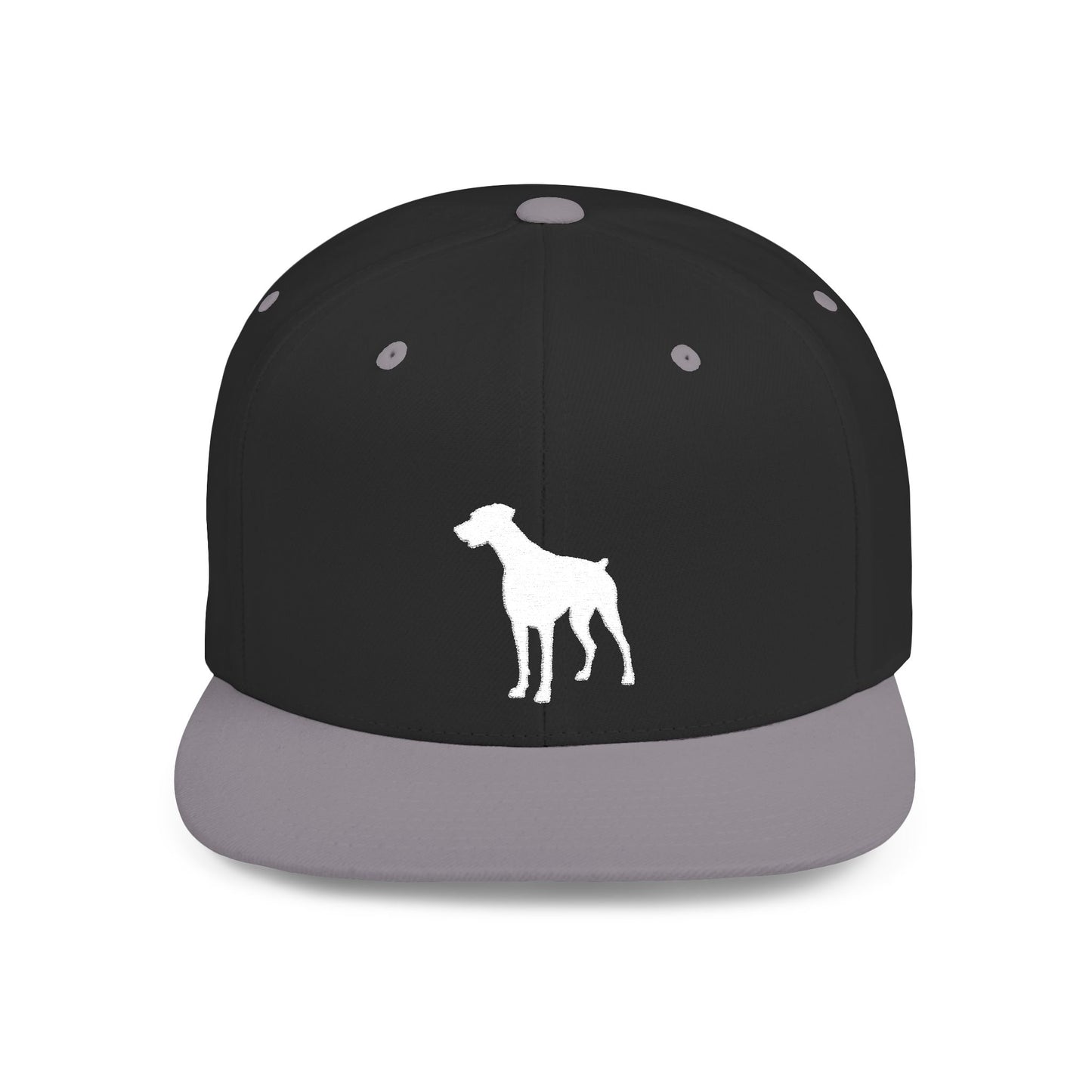 Silhouette 4 Embroidered Flat Bill Snapback