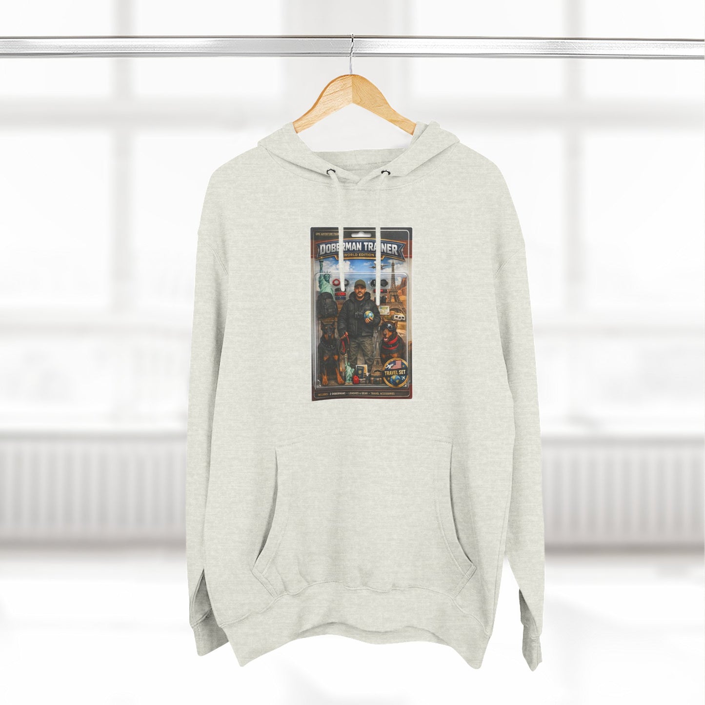 Custom Three-Panel Fleece Hoodie