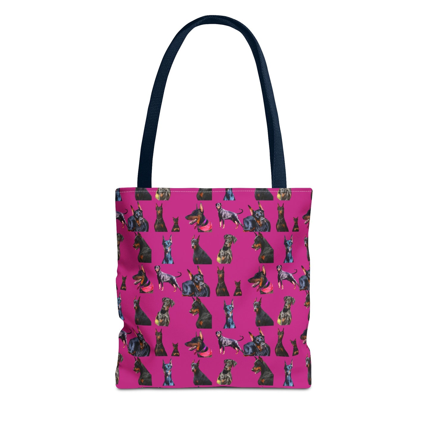 Edition 7 Doberman Model Pattern Pink Tote Bag