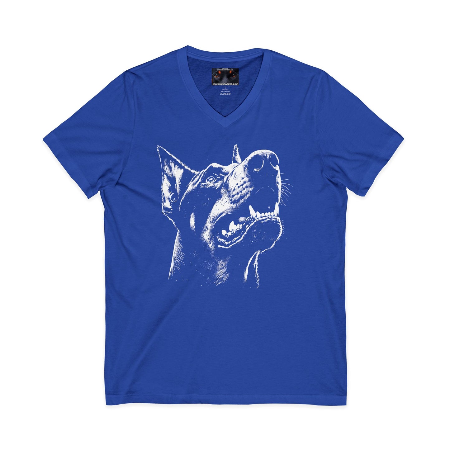 Protect 3 Private Label Unisex Jersey Short Sleeve V-Neck Tee