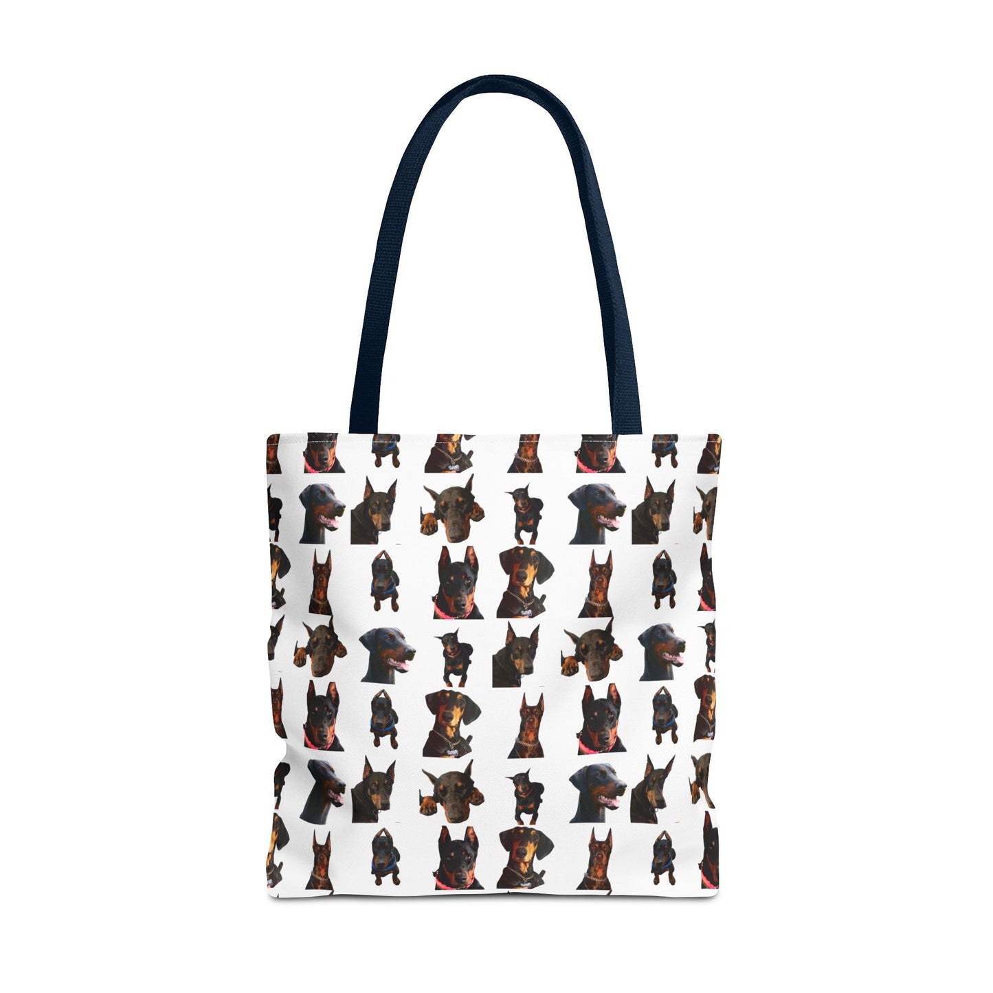 Edition 2 Doberman Model Pattern White Tote Bag