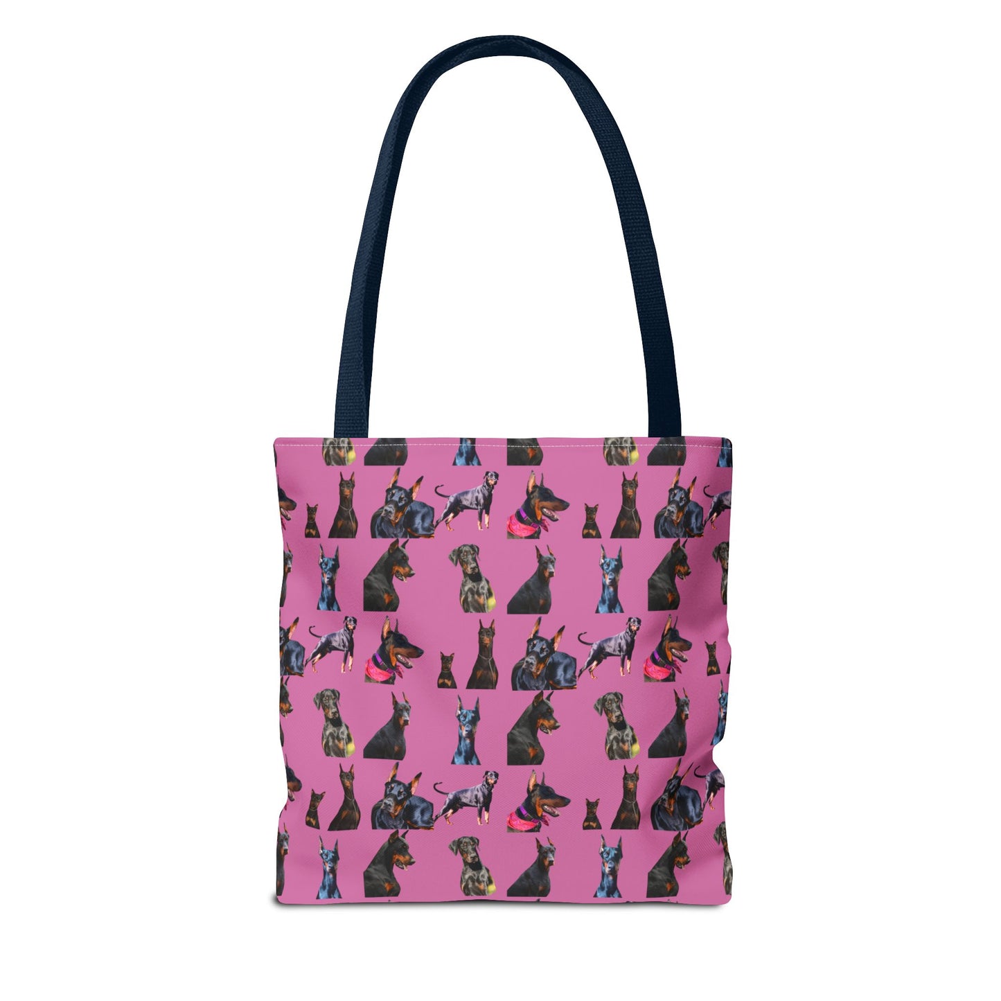 Edition 7 Doberman Model Pattern Light Pink Tote Bag