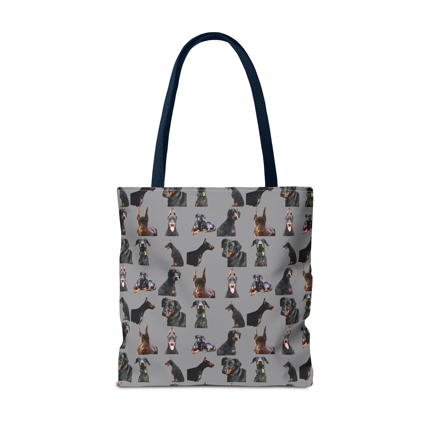 Edition 6 Doberman Model Pattern Gray Tote Bag
