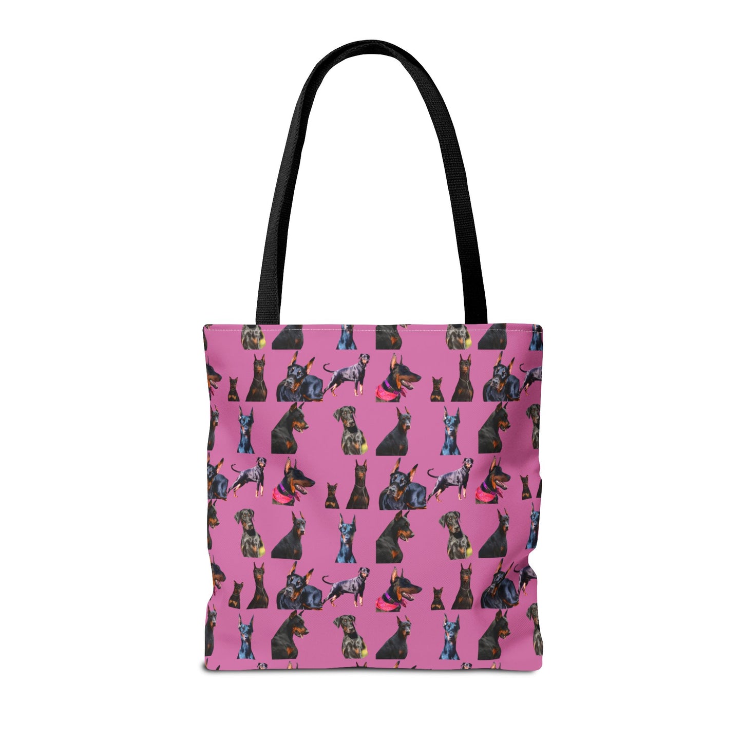 Edition 7 Doberman Model Pattern Light Pink Tote Bag