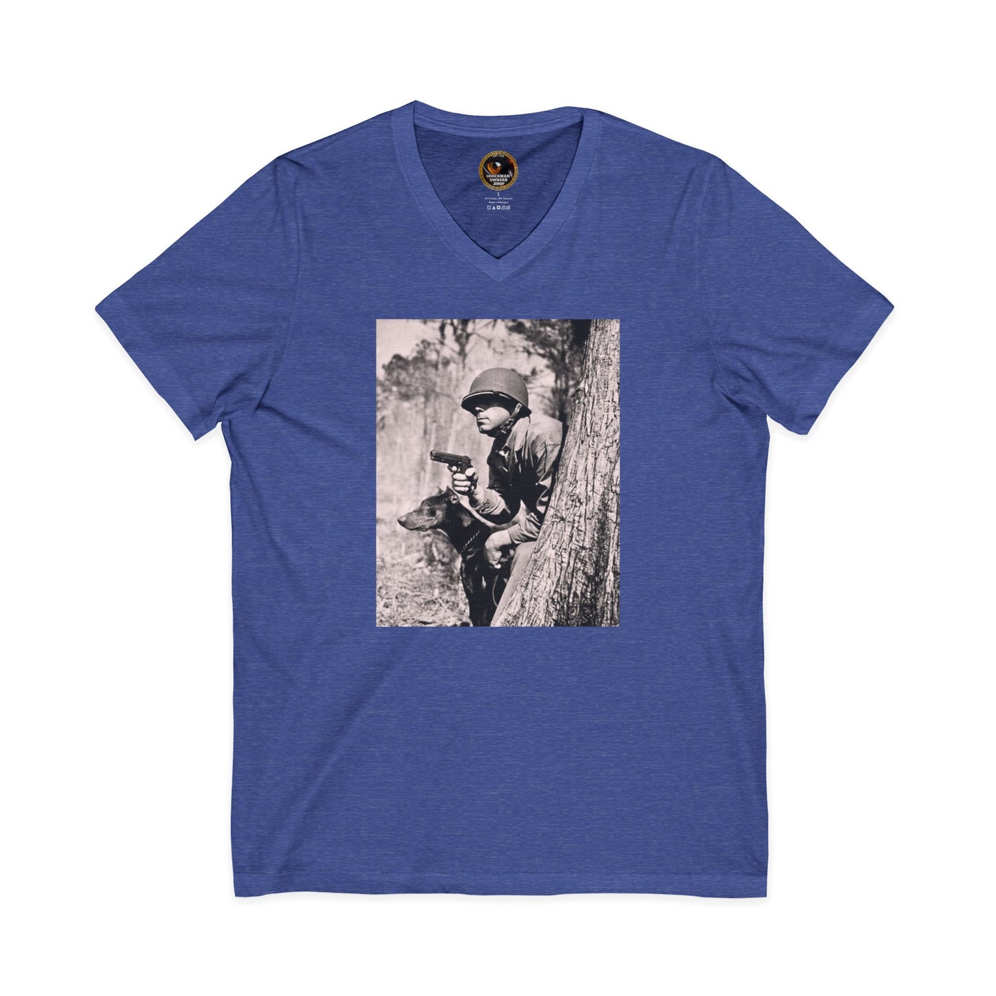 WW 3 Special Edition Private Label Unisex Jersey Short Sleeve V-Neck Tee
