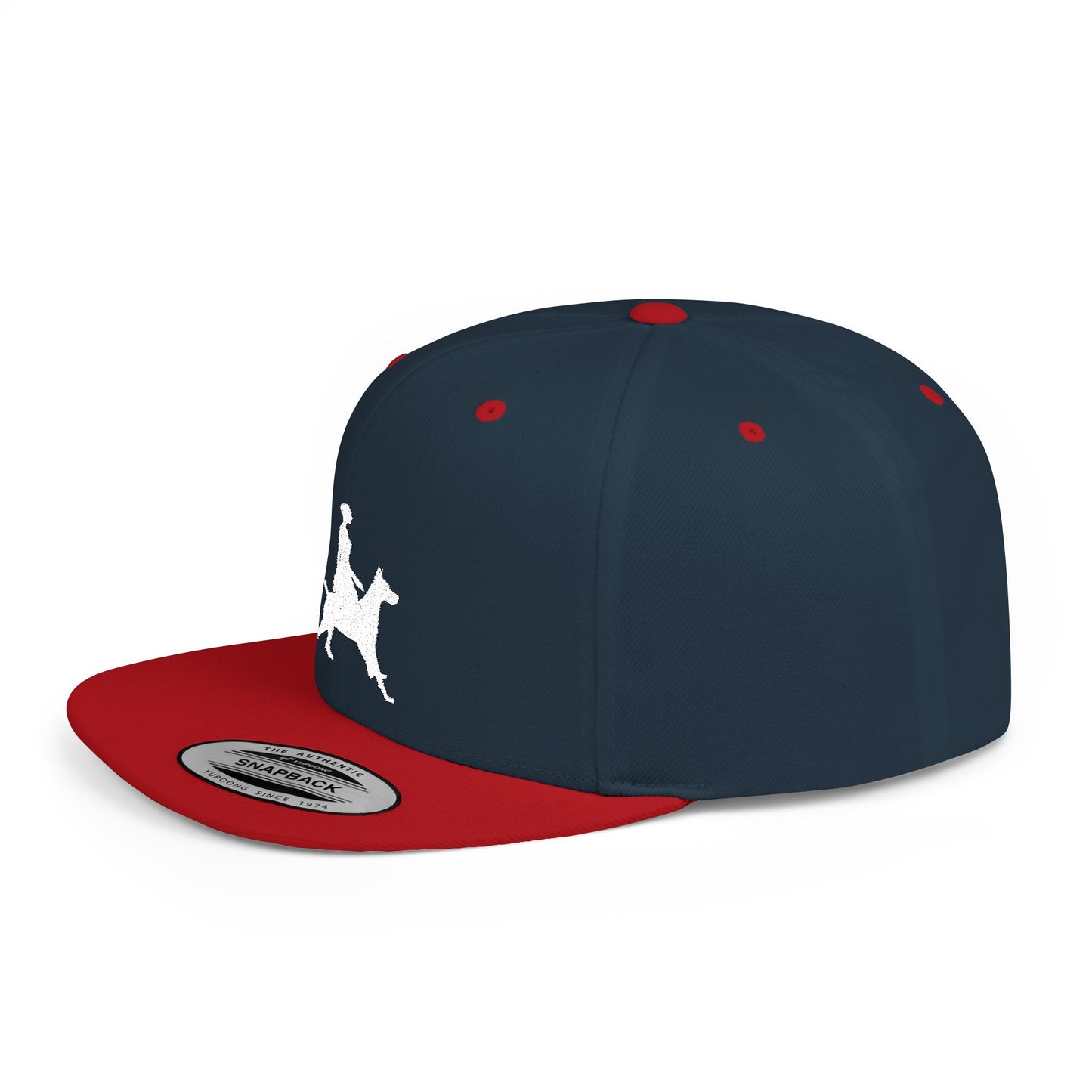 Queen 2 Embroidered Flat Bill Snapback