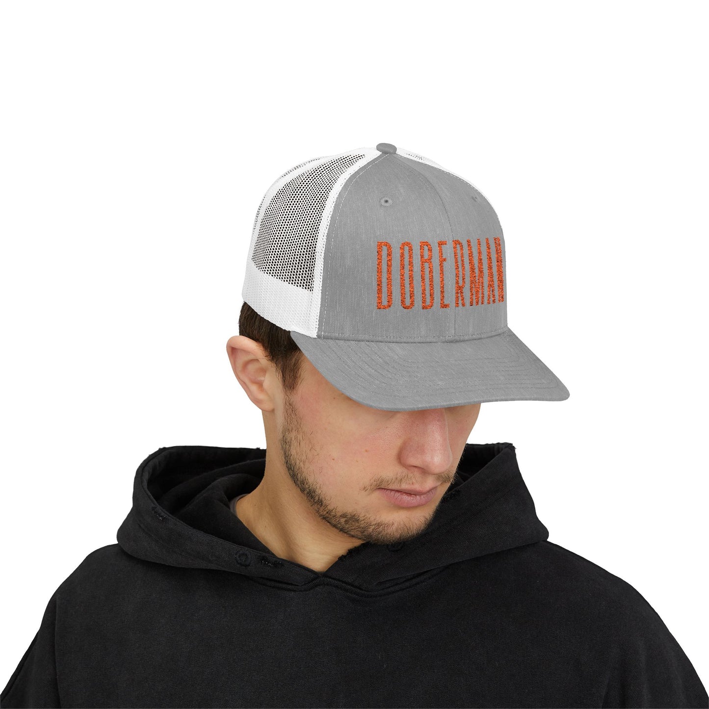 Doberman T5 Silhouette Snapback Trucker Cap