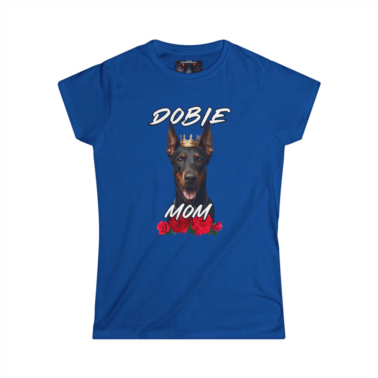 Dobie Mom 1.2 Women's Softstyle Tee