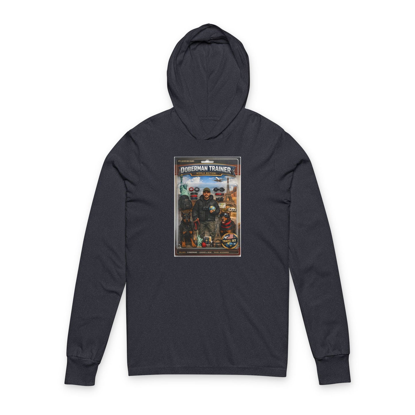 Custom Hooded Long Sleeve Tee