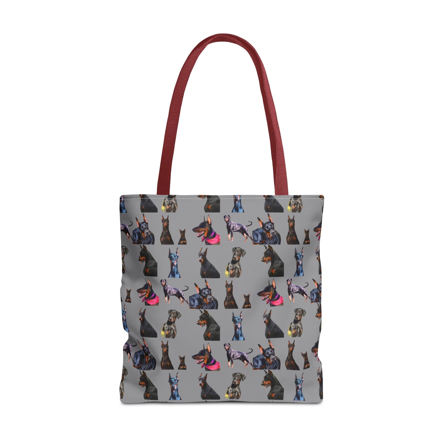 Edition 7 Doberman Model Pattern Gray Tote Bag