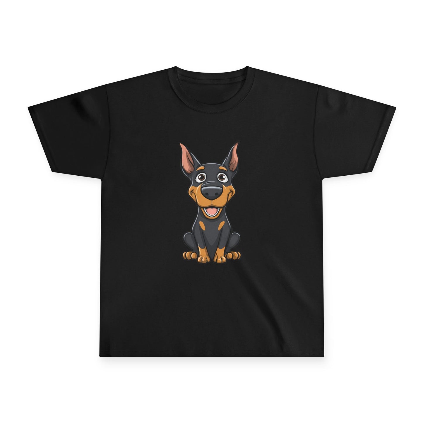 Kids Tee — Cute Doberman Puppy 1 Graphic