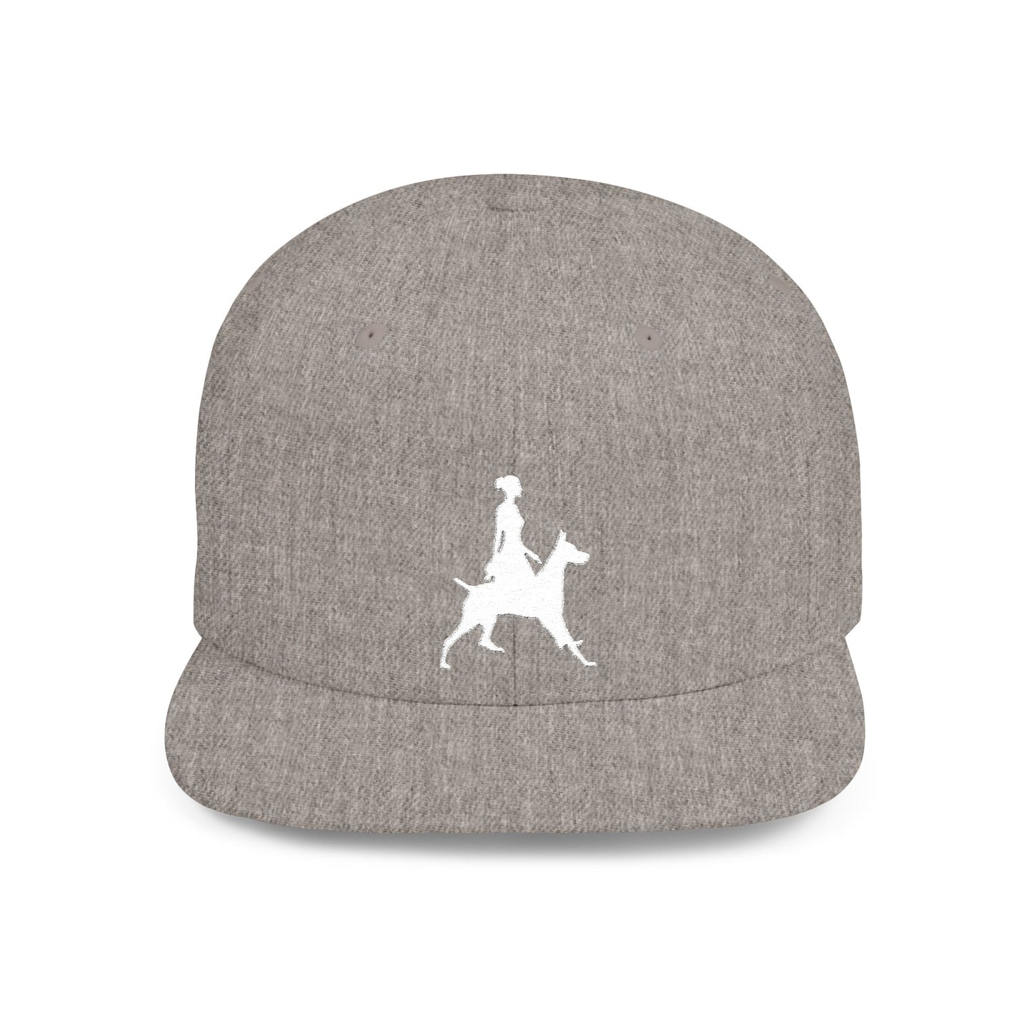 Queen 2 Embroidered Flat Bill Snapback