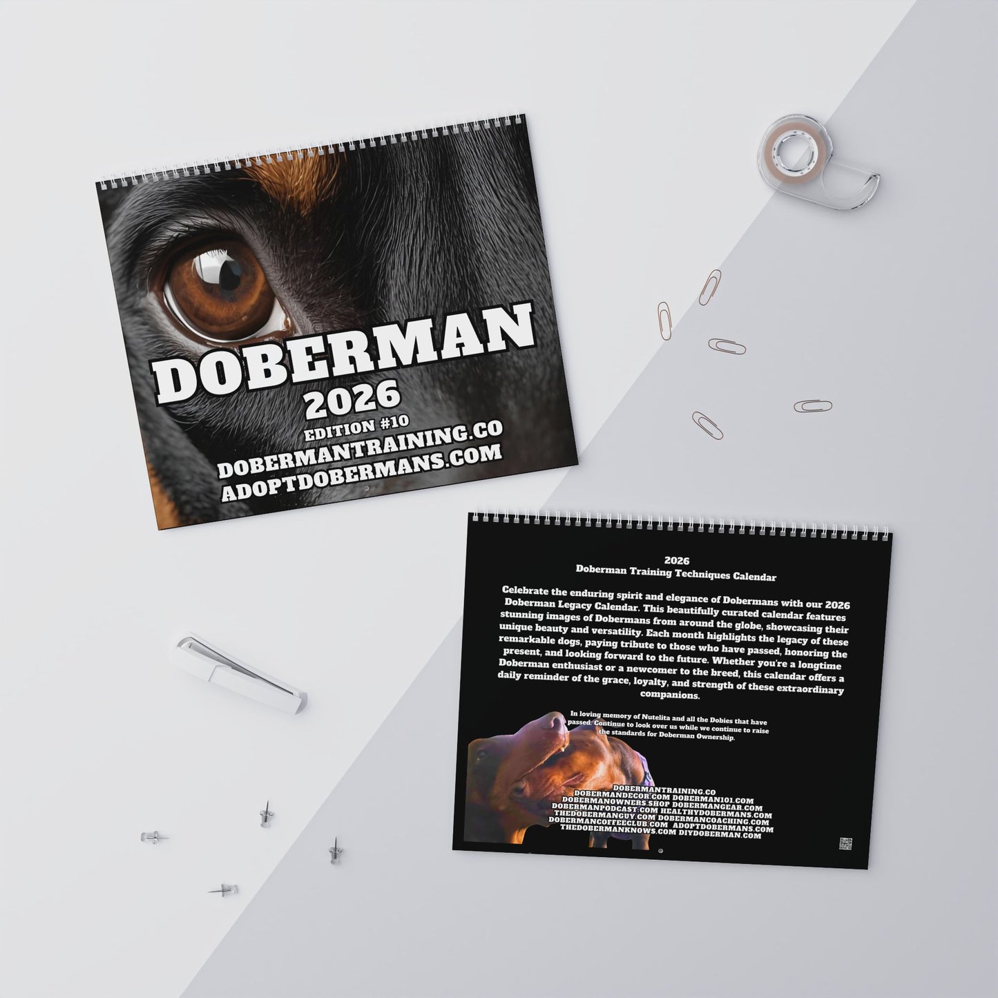 Edition 10 2026 Doberman Calendars