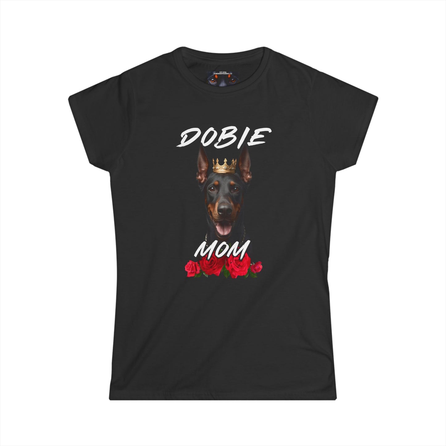 Dobie Mom 1.2 Women's Softstyle Tee