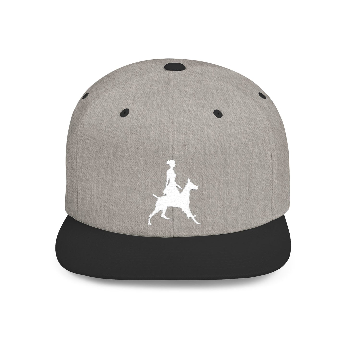 Queen 2 Embroidered Flat Bill Snapback