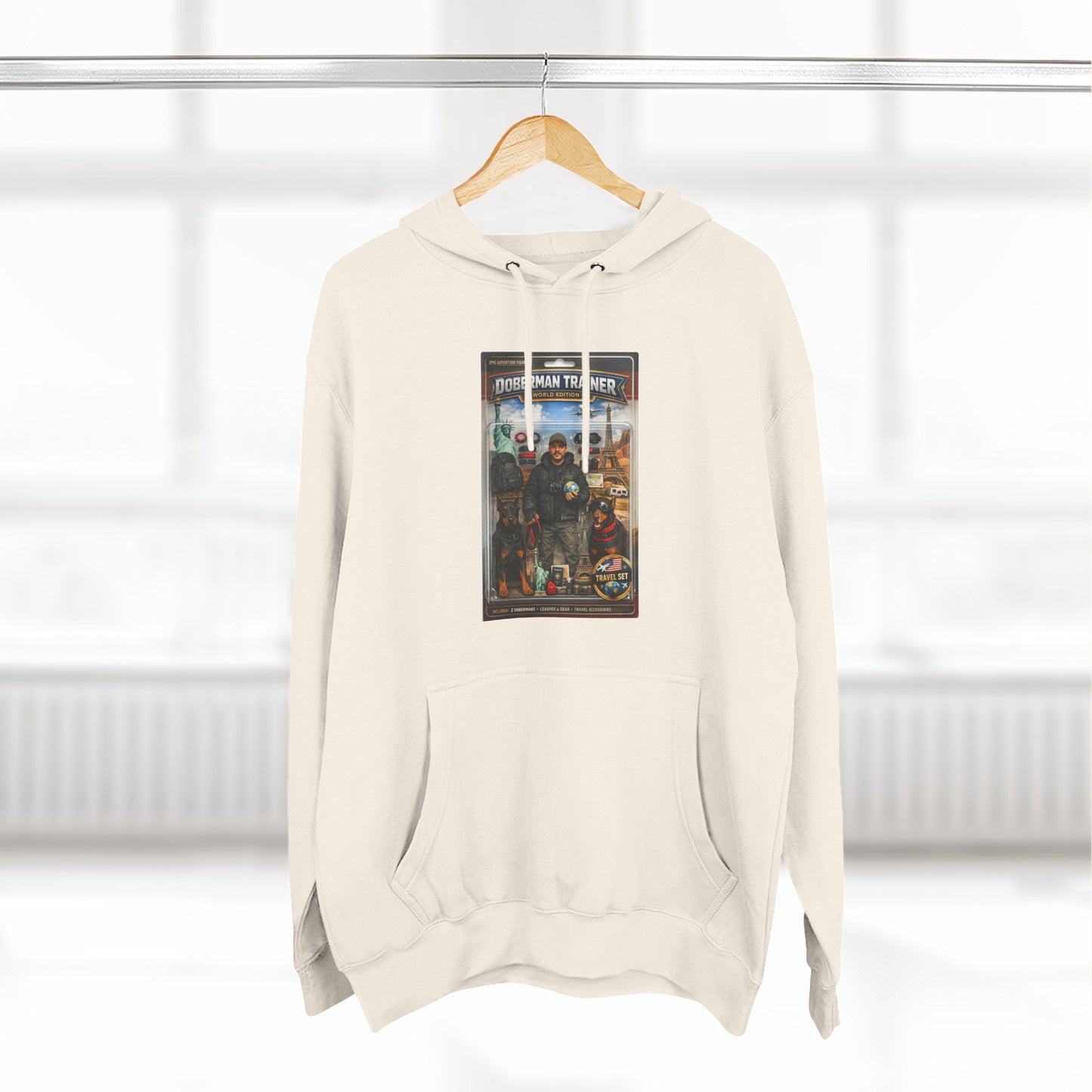 Custom Three-Panel Fleece Hoodie