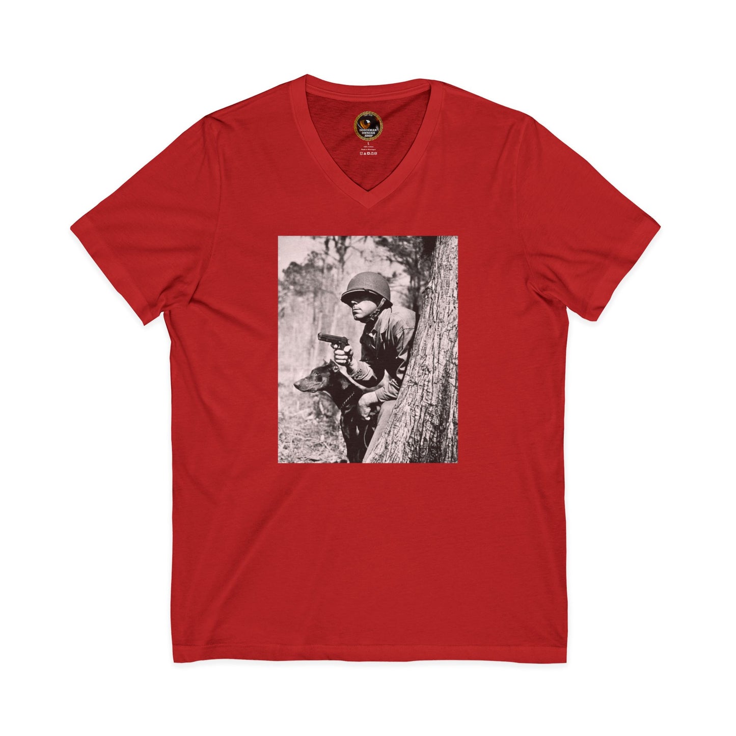WW 3 Special Edition Private Label Unisex Jersey Short Sleeve V-Neck Tee