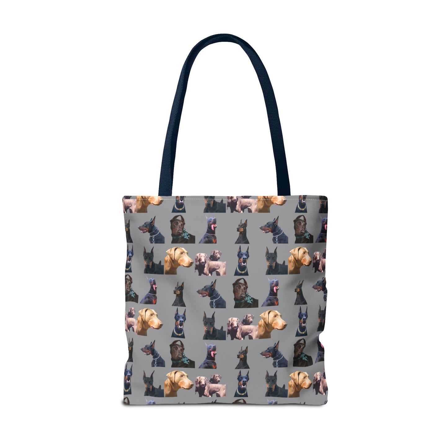Edition 8 Doberman Model Pattern Gray Tote Bag