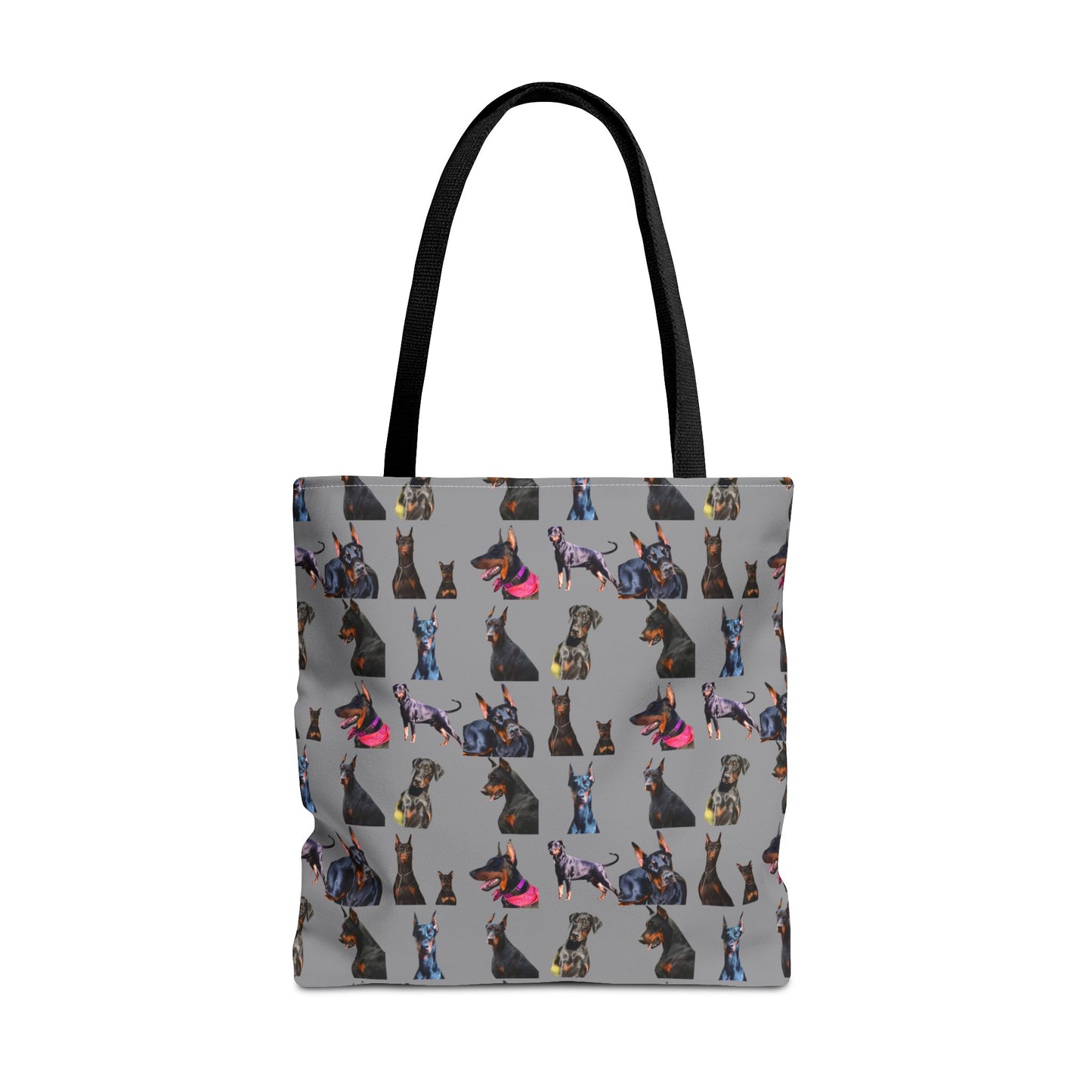 Edition 7 Doberman Model Pattern Gray Tote Bag