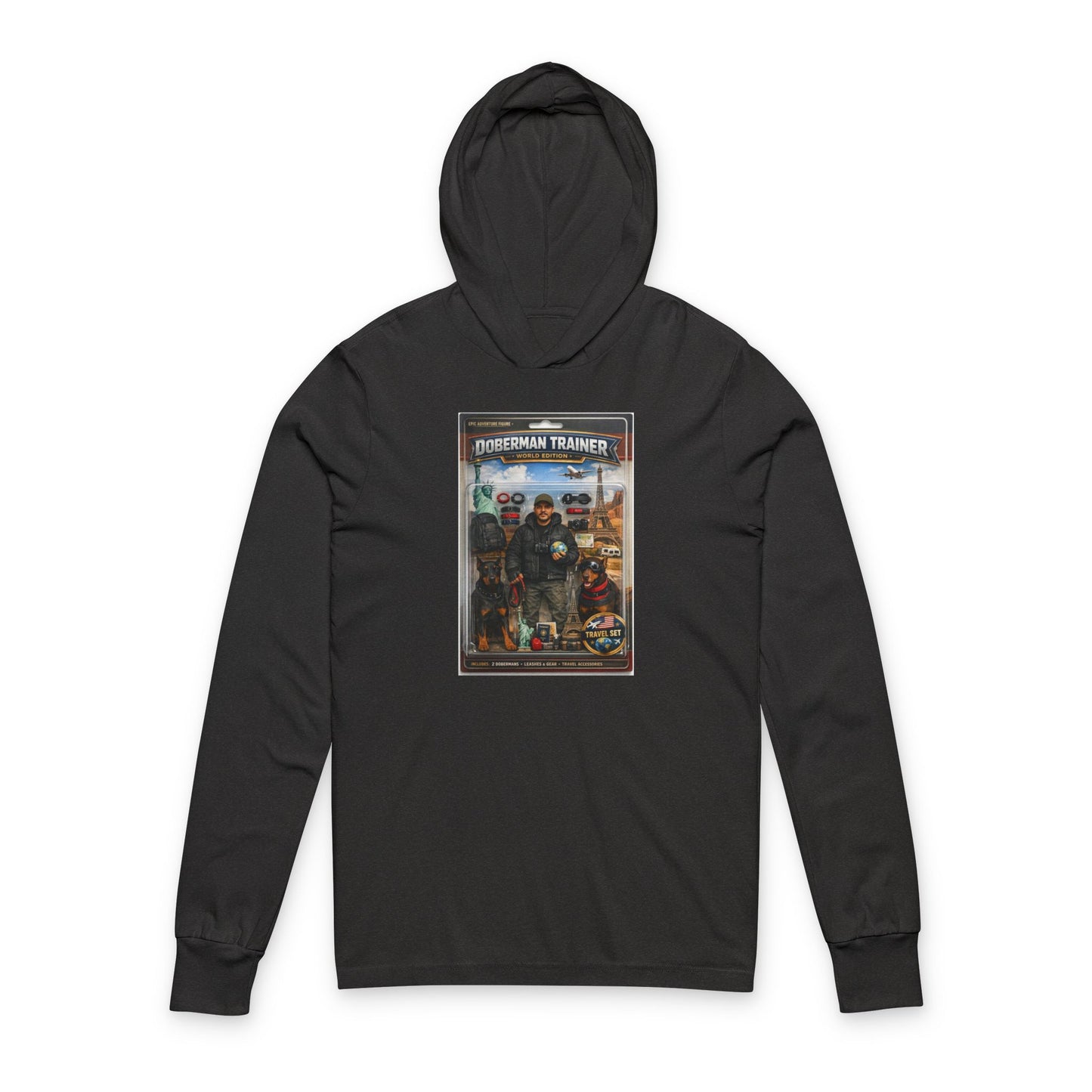 Custom Hooded Long Sleeve Tee