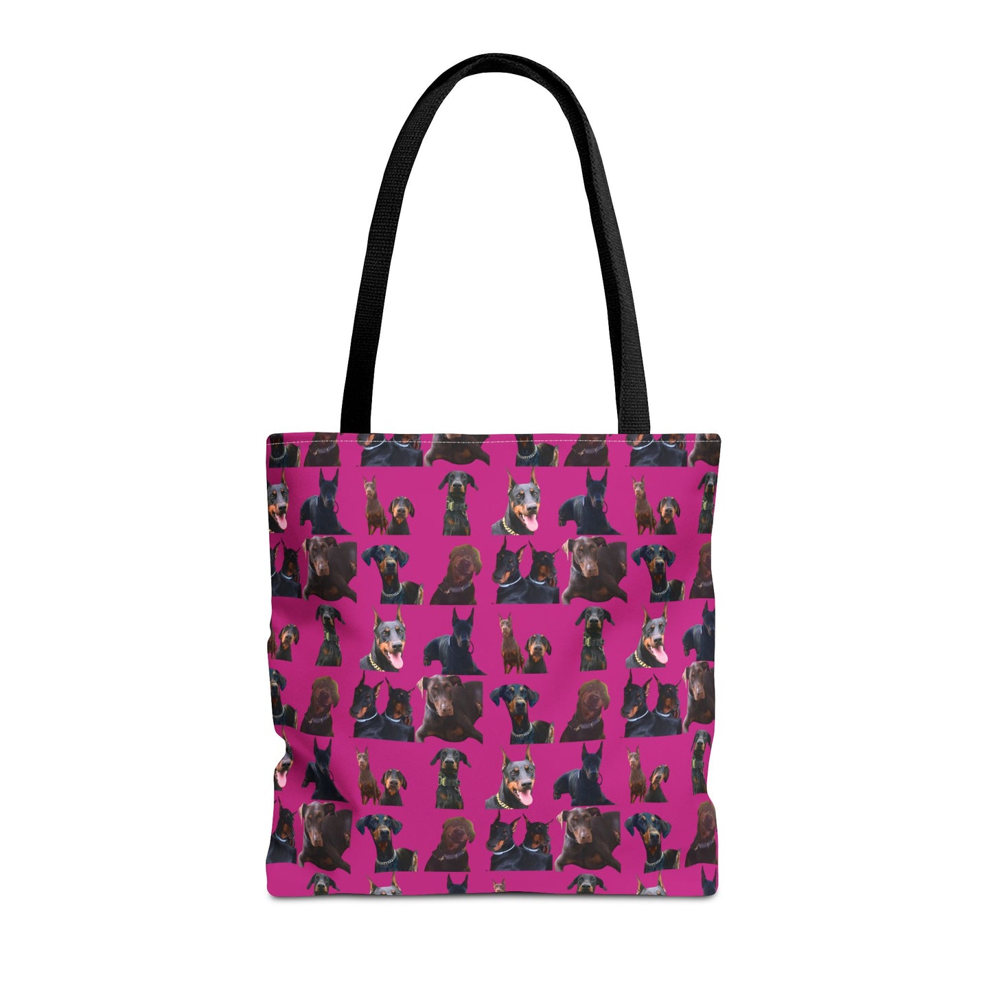 Rdition 5 Doberman Model Pattern Pink Tote Bag