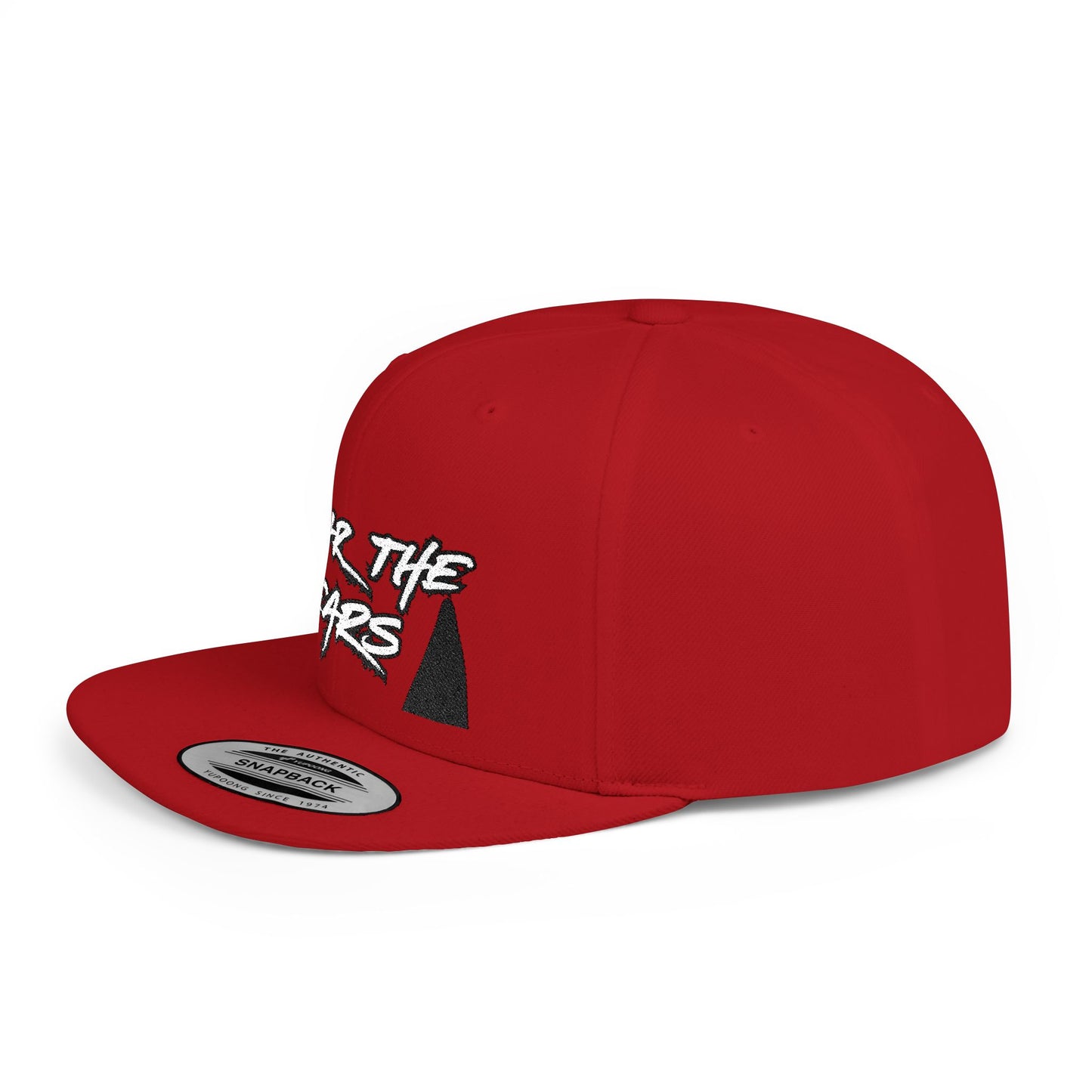 Ears 2 Embroidered Flat Bill Snapback